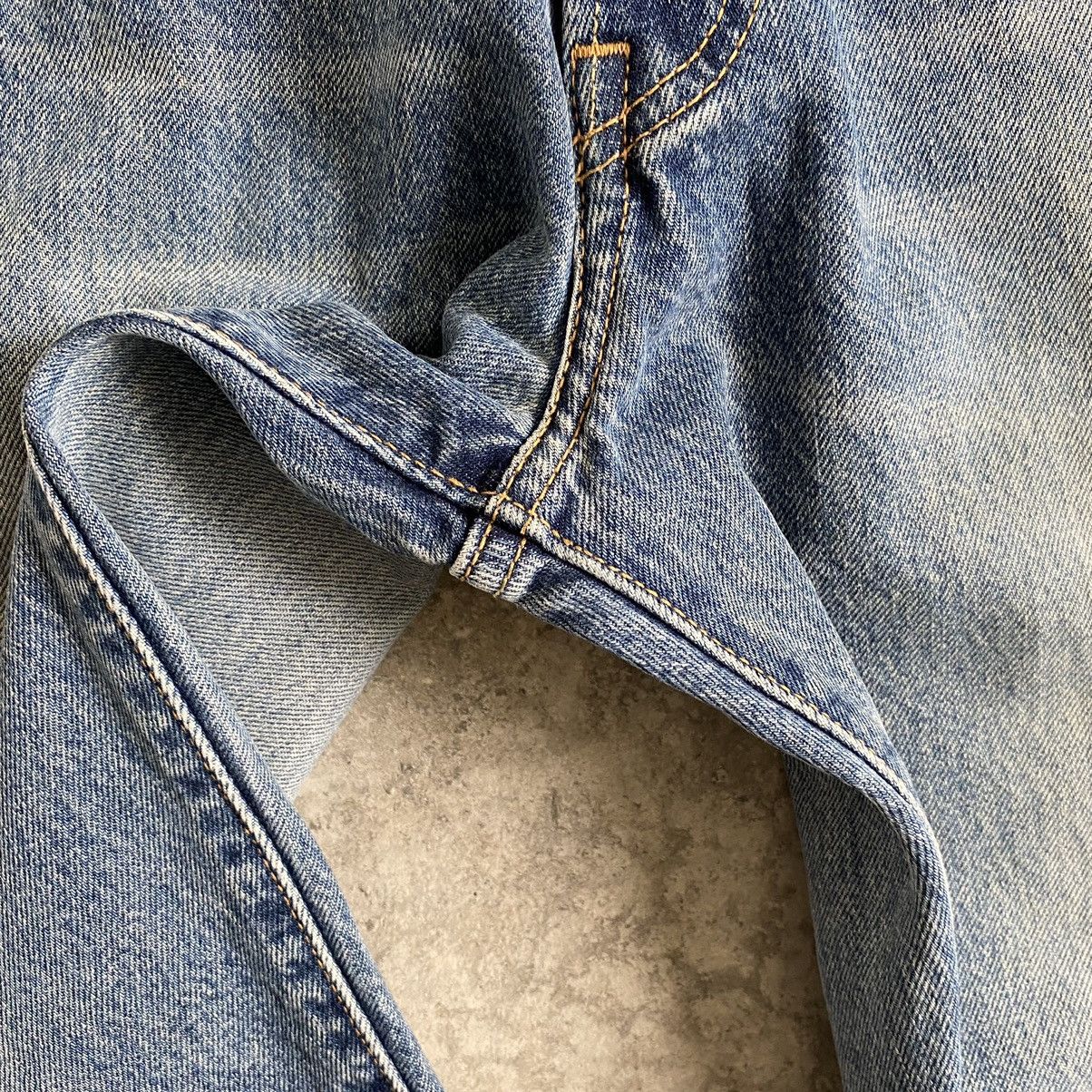 LVC × Levi's × Vintage Size 30x30.5 Levi's 501 Stonewashed Blue Denim Jeans Size US 30 / EU 46 - 11 Thumbnail