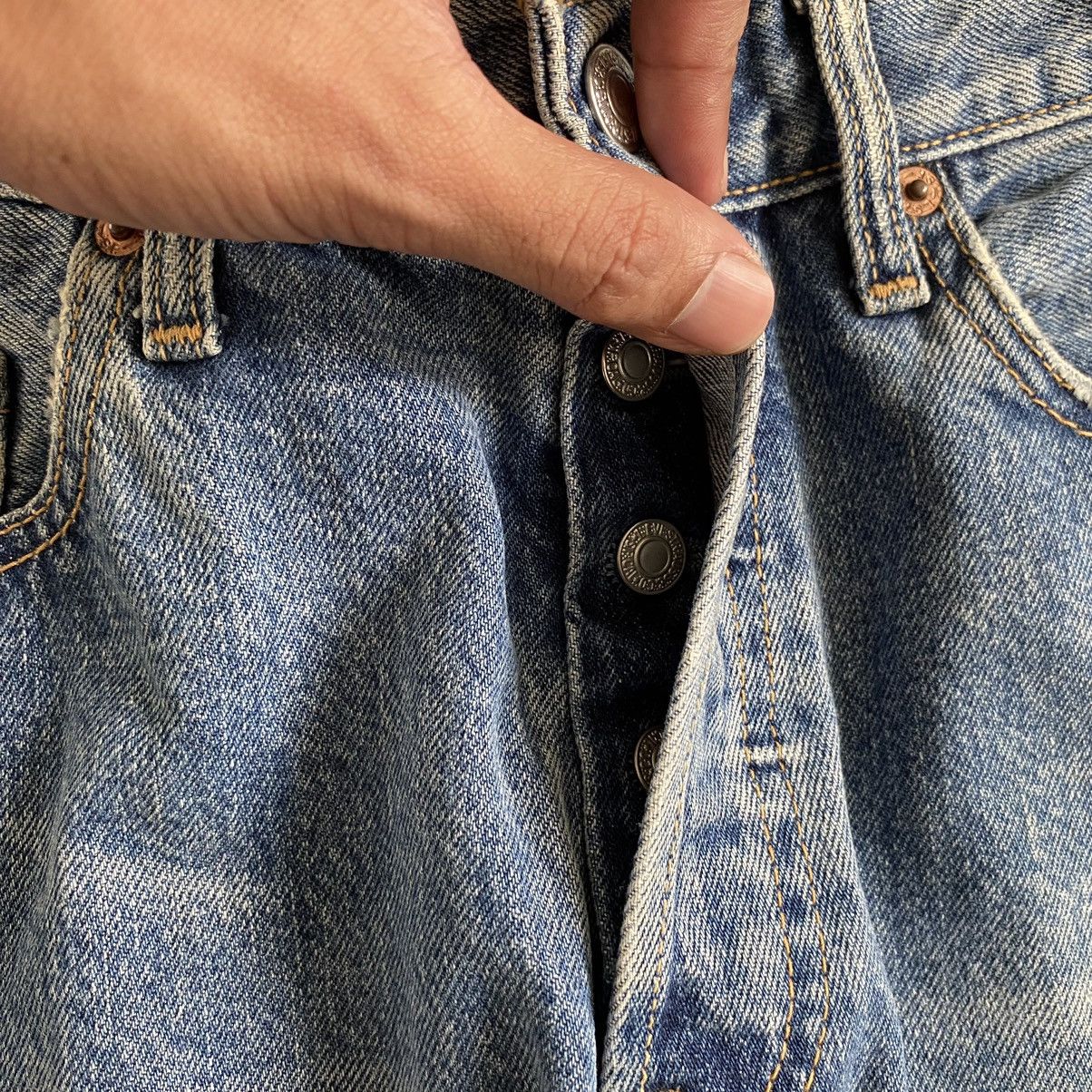 LVC × Levi's × Vintage Size 30x30.5 Levi's 501 Stonewashed Blue Denim Jeans Size US 30 / EU 46 - 10 Thumbnail