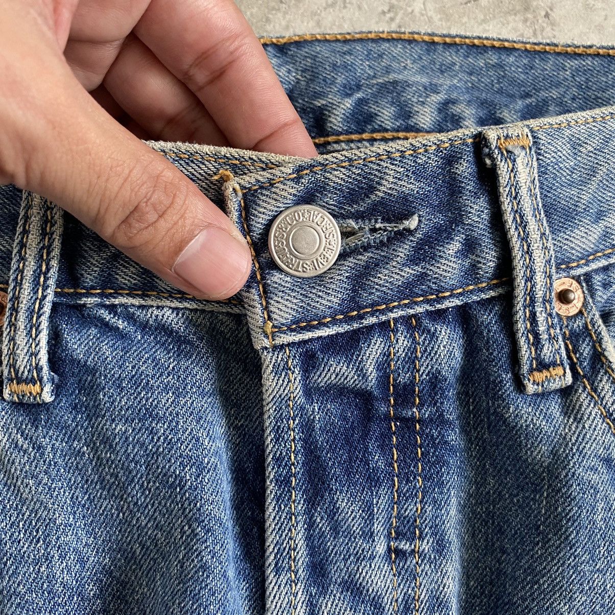 LVC × Levi's × Vintage Size 30x30.5 Levi's 501 Stonewashed Blue Denim Jeans Size US 30 / EU 46 - 9 Thumbnail