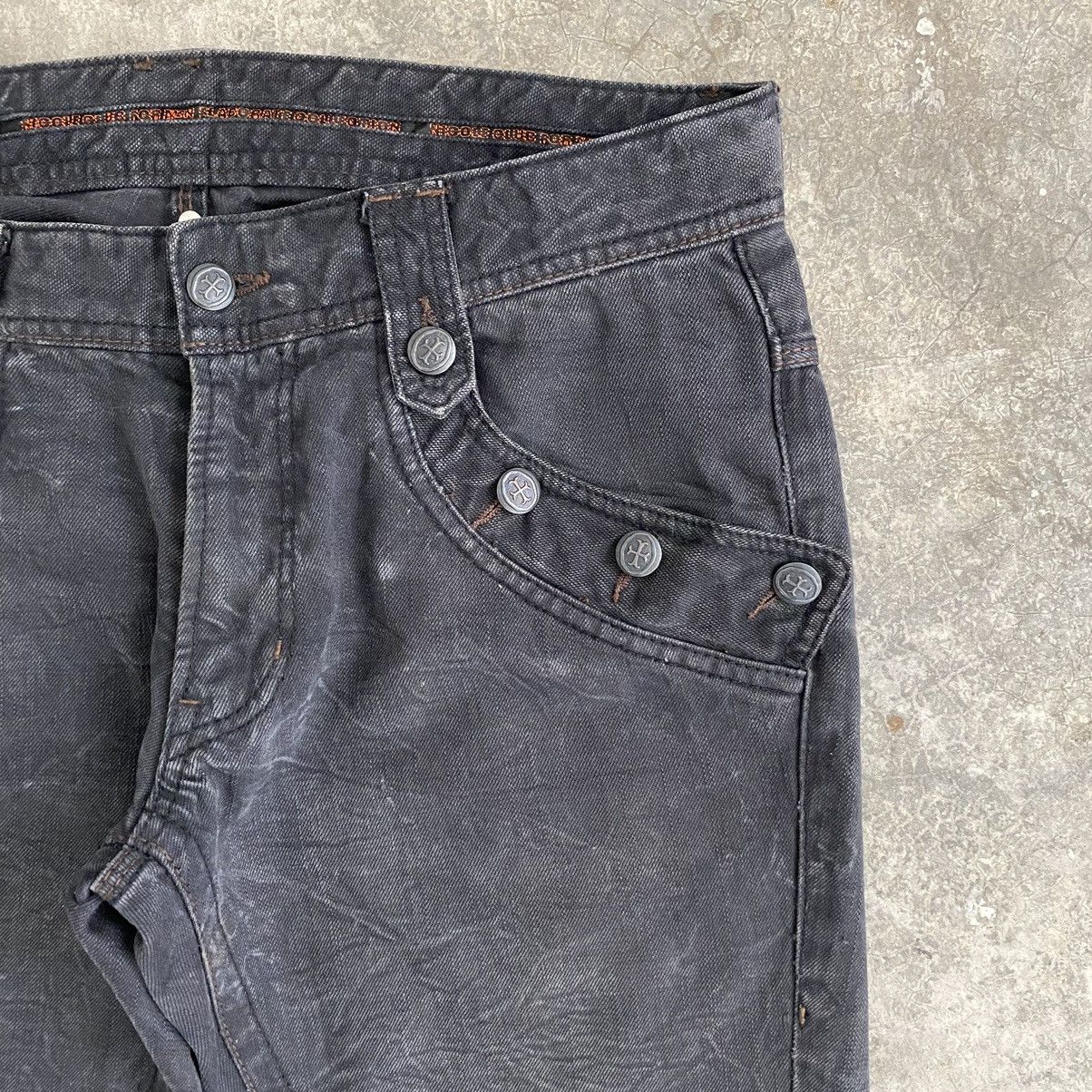 Japanese Brand Japanese Brand Nicole Club Spiral Cut Flared Denim Jeans Size US 31 - 8 Thumbnail