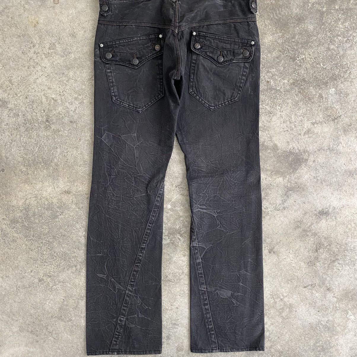 Japanese Brand Japanese Brand Nicole Club Spiral Cut Flared Denim Jeans Size US 31 - 15 Thumbnail