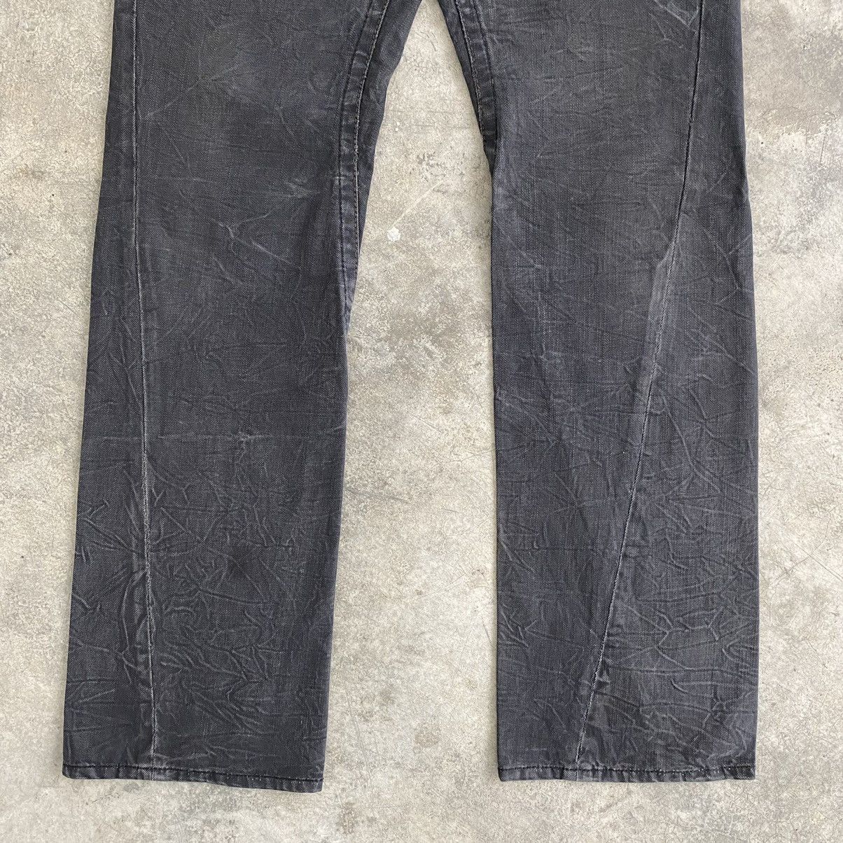 Japanese Brand Japanese Brand Nicole Club Spiral Cut Flared Denim Jeans Size US 31 - 5 Thumbnail