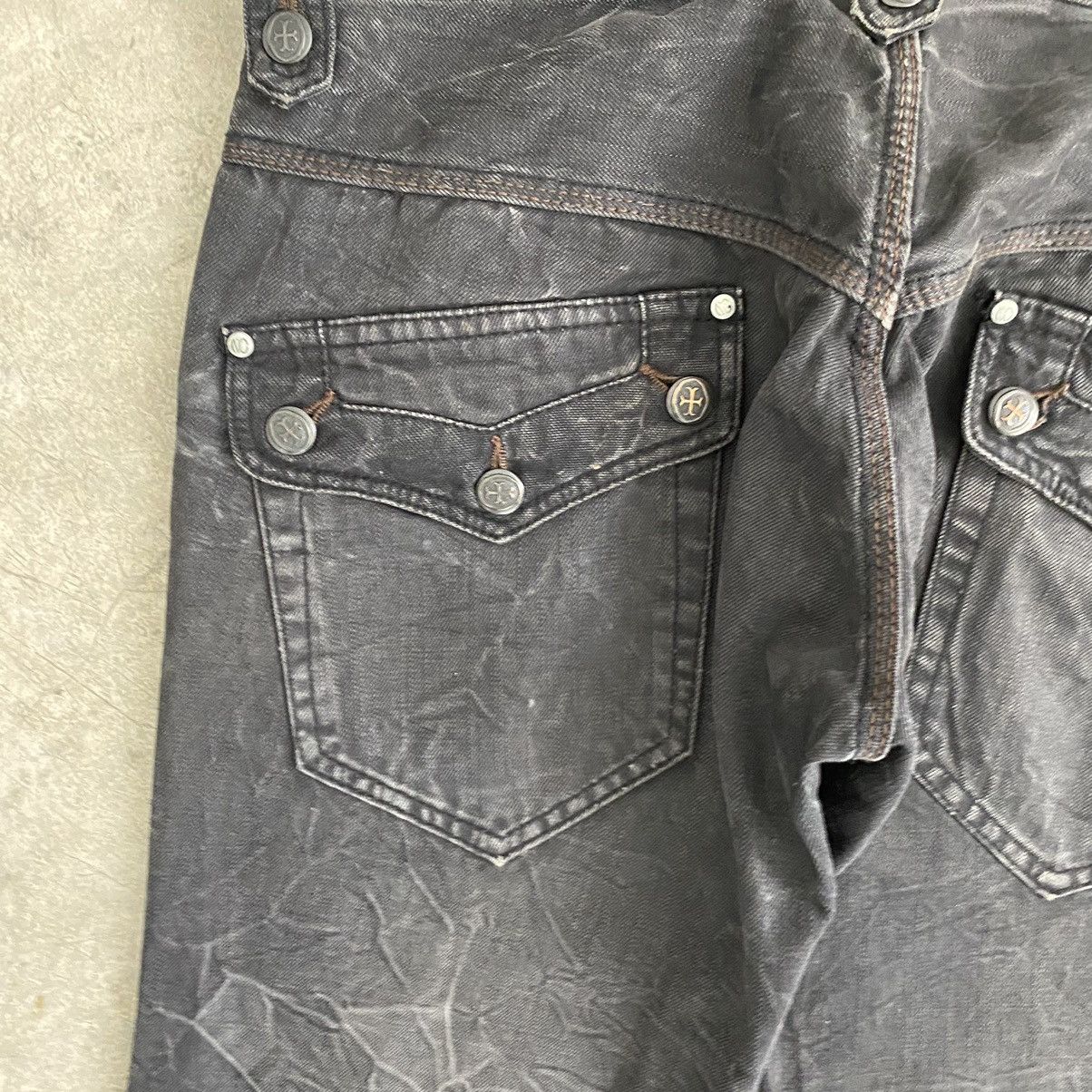 Japanese Brand Japanese Brand Nicole Club Spiral Cut Flared Denim Jeans Size US 31 - 18 Thumbnail