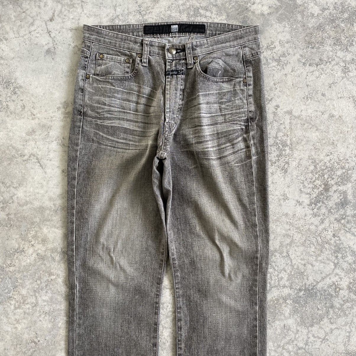 Marithe + Francois Girbaud Vintage Marithe François Washed Grey Denim Jeans Size US 29 - 2 Thumbnail