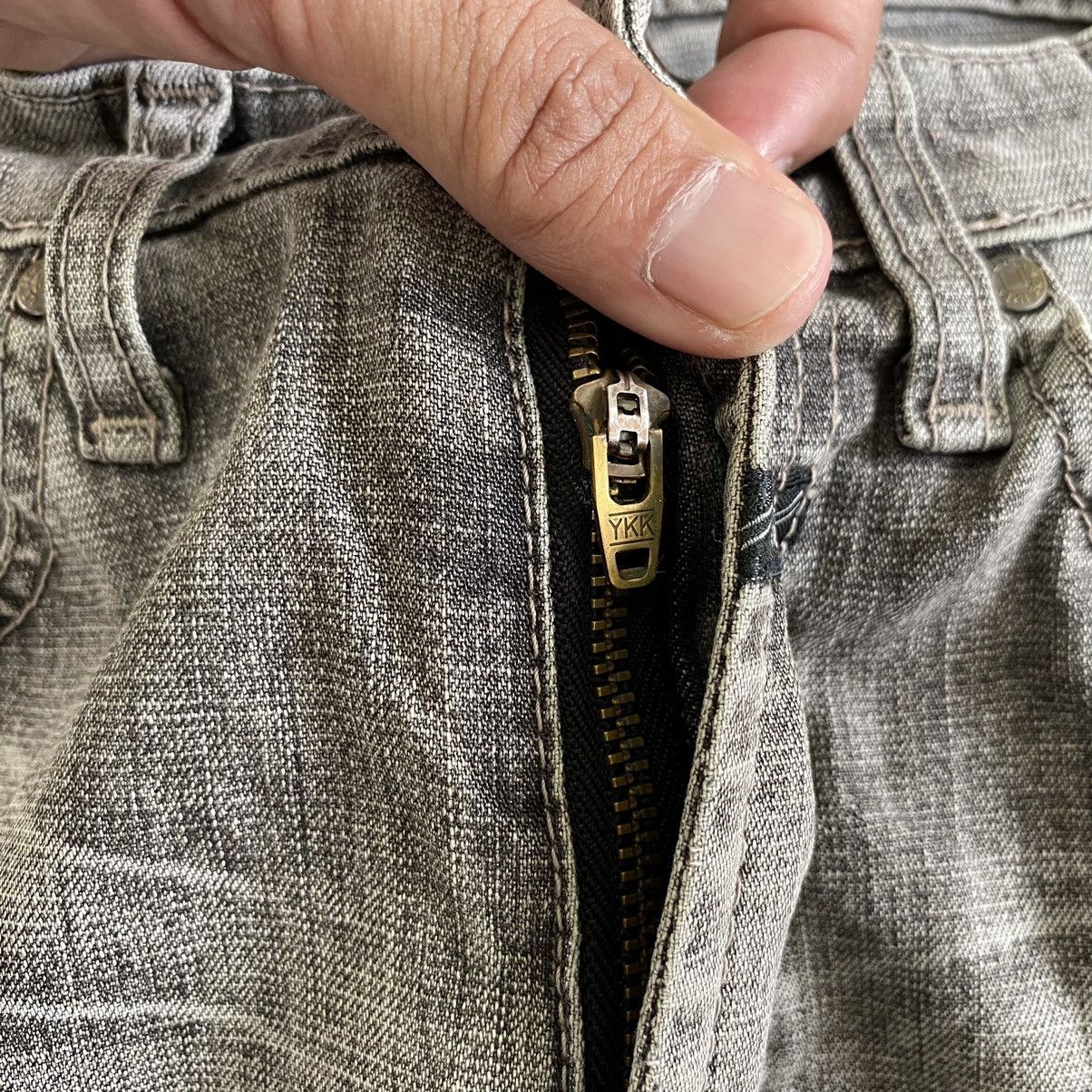 Marithe + Francois Girbaud Vintage Marithe François Washed Grey Denim Jeans Size US 29 - 7 Thumbnail