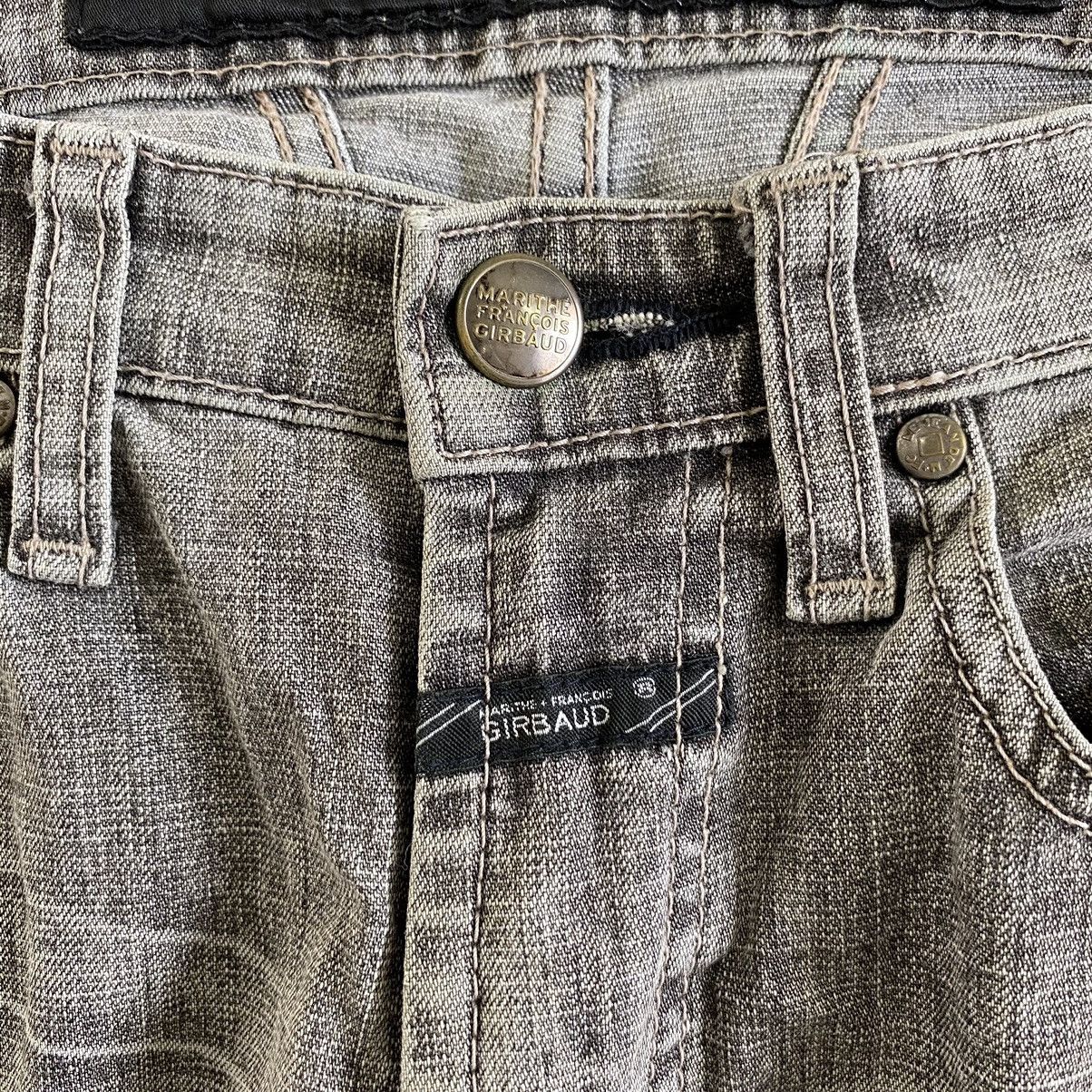 Marithe + Francois Girbaud Vintage Marithe François Washed Grey Denim Jeans Size US 29 - 6 Thumbnail