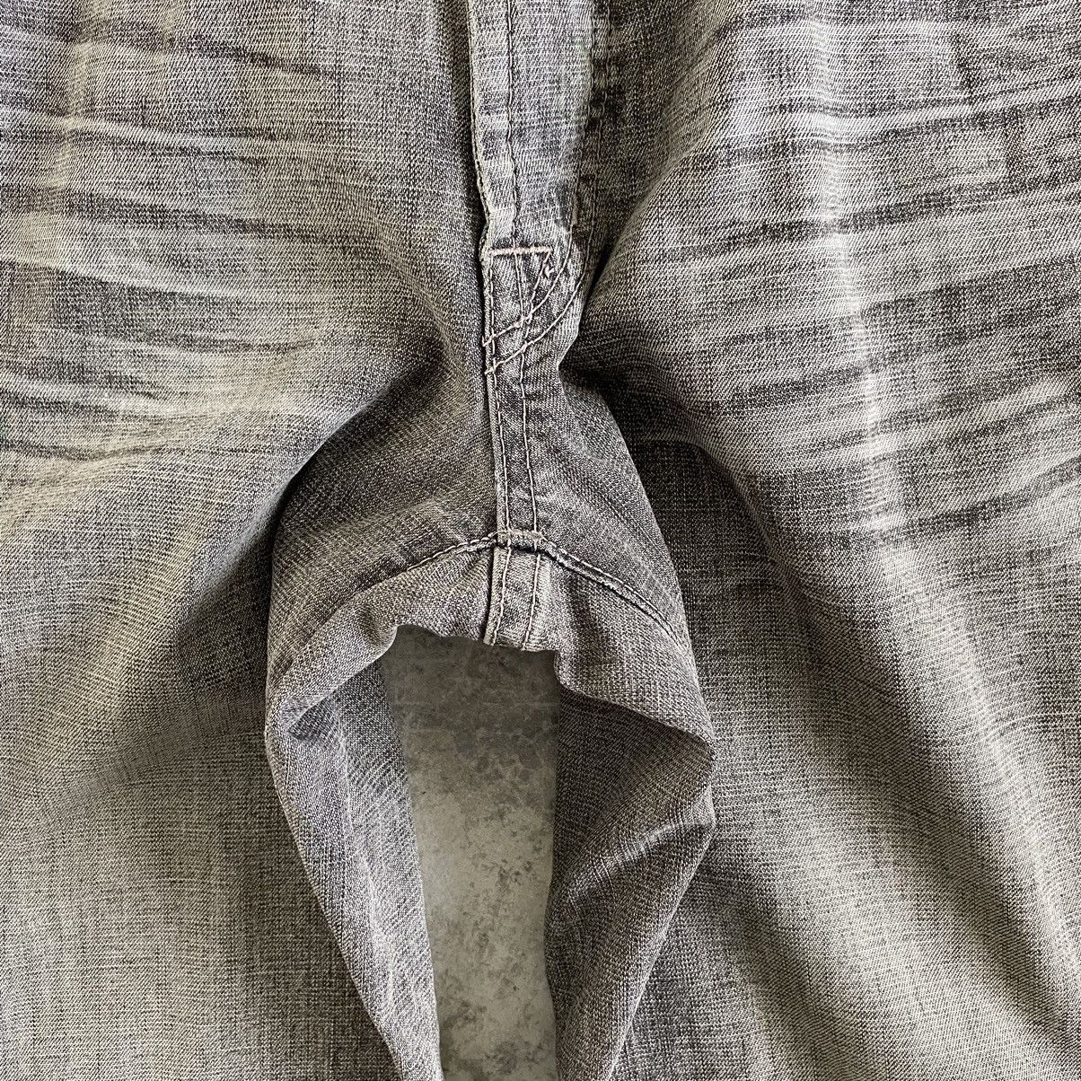 Marithe + Francois Girbaud Vintage Marithe François Washed Grey Denim Jeans Size US 29 - 8 Thumbnail