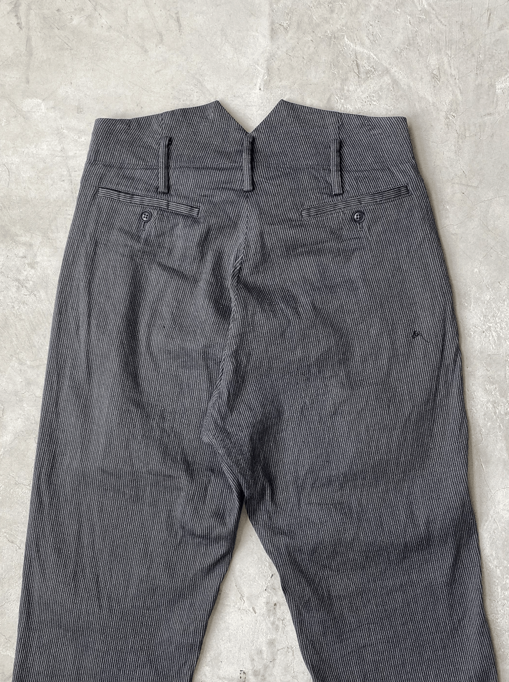 Yohji Yamamoto SS/11 Yohji Yamamoto Pour Homme High Waisted Trousers Size US 32 / EU 48 - 6 Thumbnail
