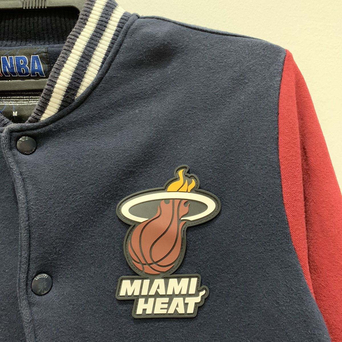 NBA NBA MIAMI HEAT Varsity Jacket Size M Size US M / EU 48-50 / 2 - 3 Thumbnail
