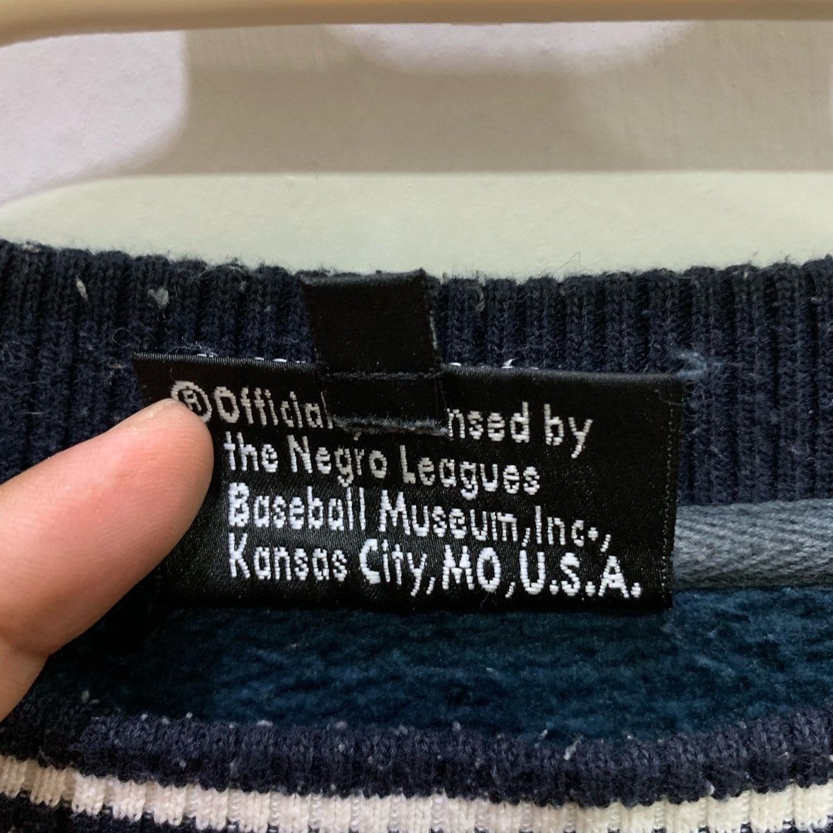 Authentic Negro Leagues × Vintage NEGRO LEAGUES BASEBALL MUSEUM Sweatshirts Size LL Fits XL Size US XL / EU 56 / 4 - 8 Thumbnail