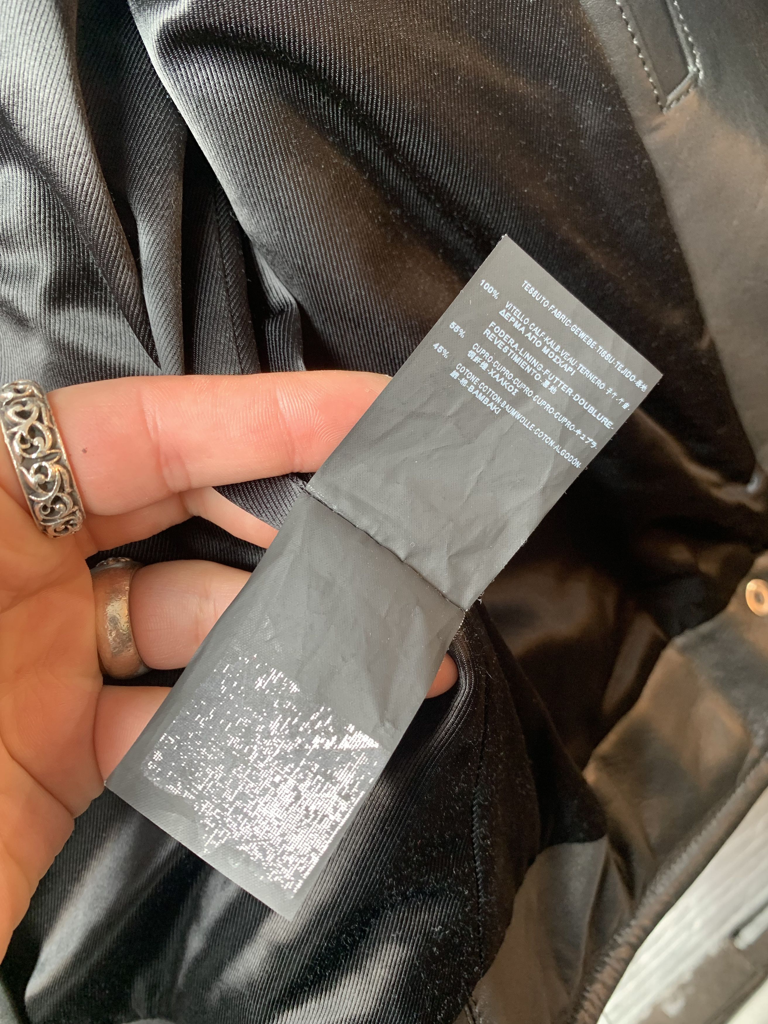 Hedi Slimane × Saint Laurent Paris SLP Hedi FW13 Runway Goat Hair Perfecto Leather Jacket Size US M / EU 48-50 / 2 - 13 Thumbnail