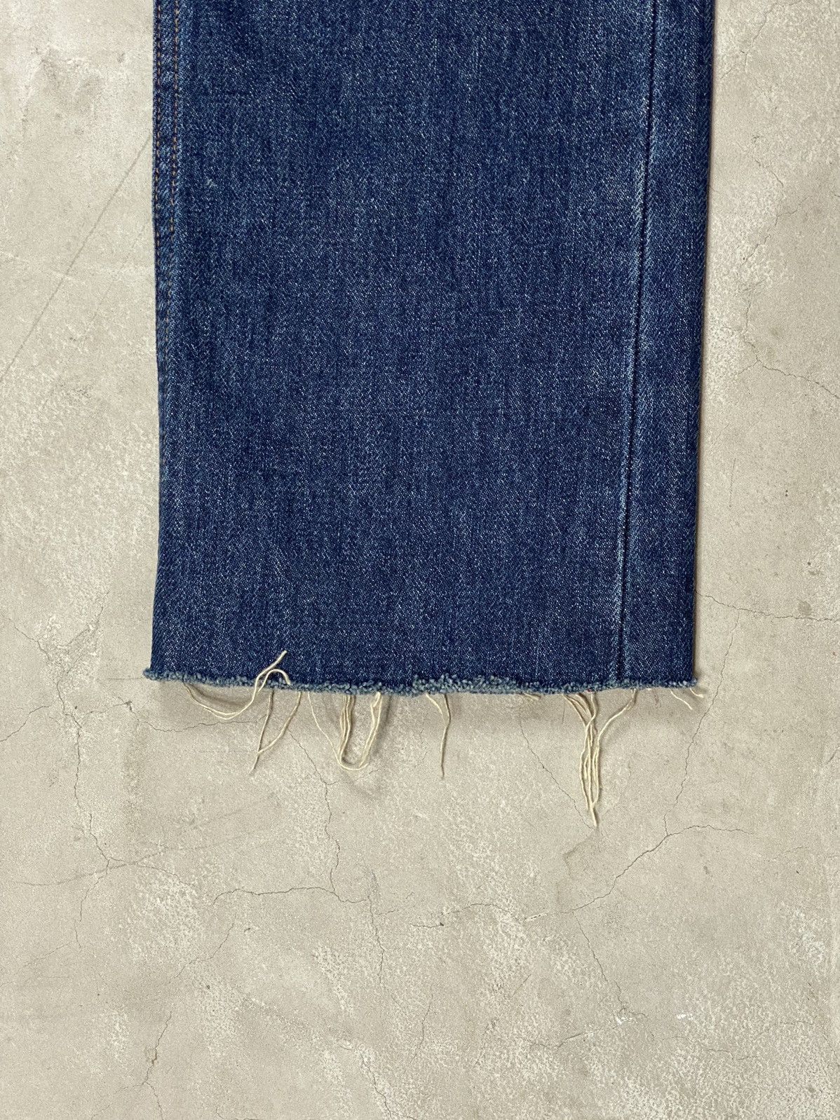 A.P.C. A.P.C. Dark Wash W/ Raw Hems Denims Size US 30 / EU 46 - 4 Thumbnail