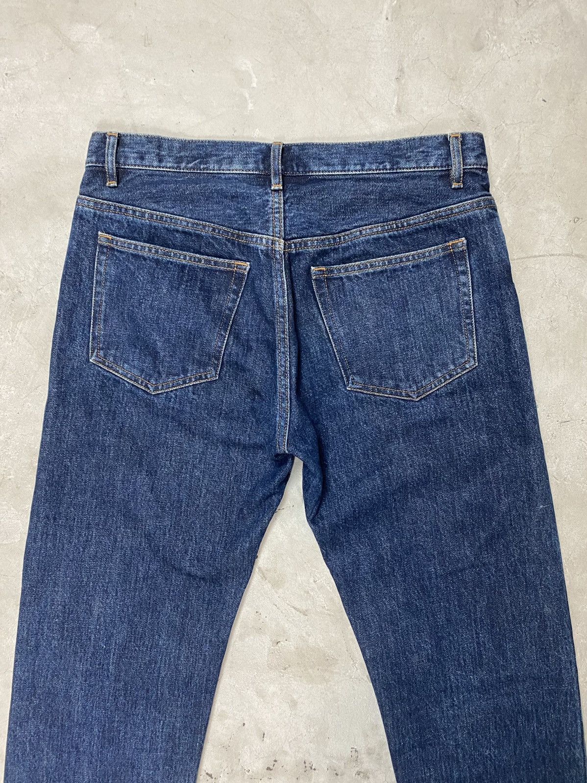 A.P.C. A.P.C. Dark Wash W/ Raw Hems Denims Size US 30 / EU 46 - 6 Thumbnail