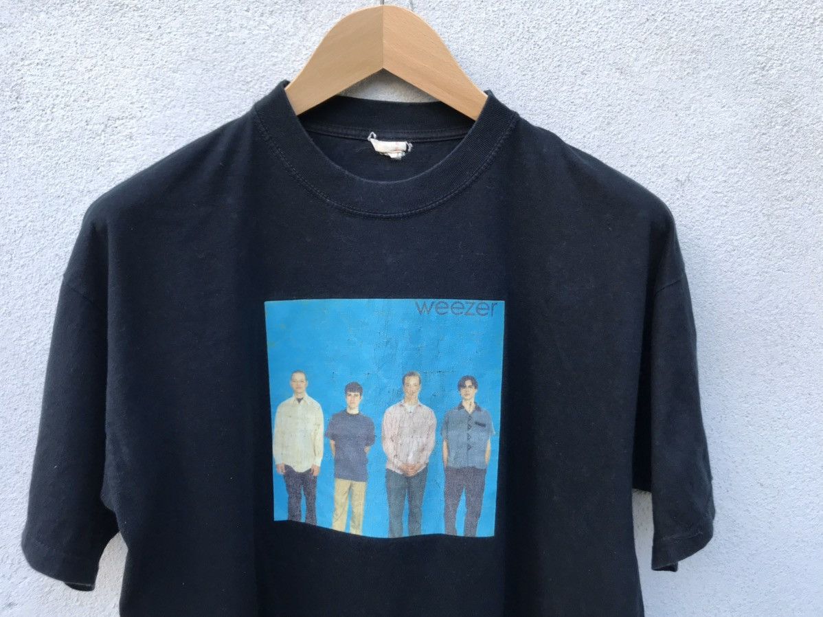 Band Tees Vintage 90s Weezer “Blue Album” Promo Band Tee Size US L / EU 52-54 / 3 - 3 Thumbnail