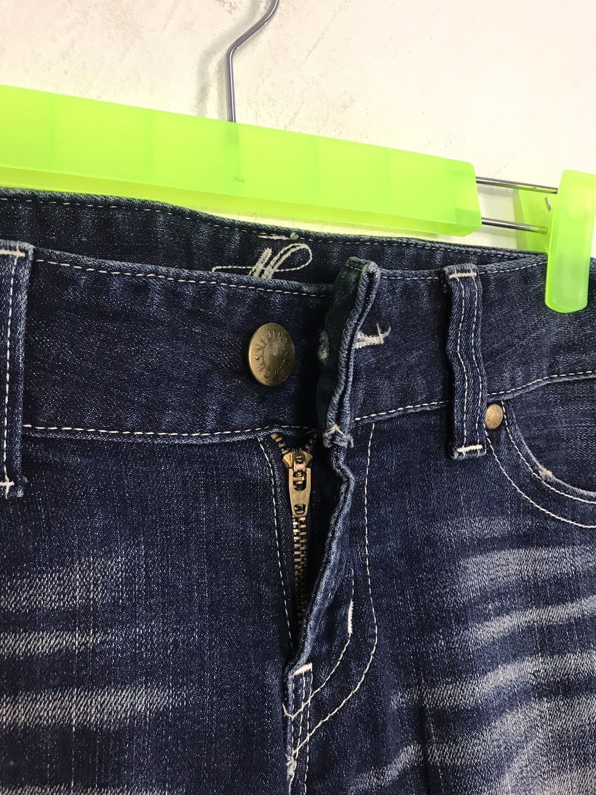 Japanese Brand × Vintage Moussy Selected Garment Skinny Cut Size Waist 32 33 Size US 32 / EU 48 - 3 Thumbnail