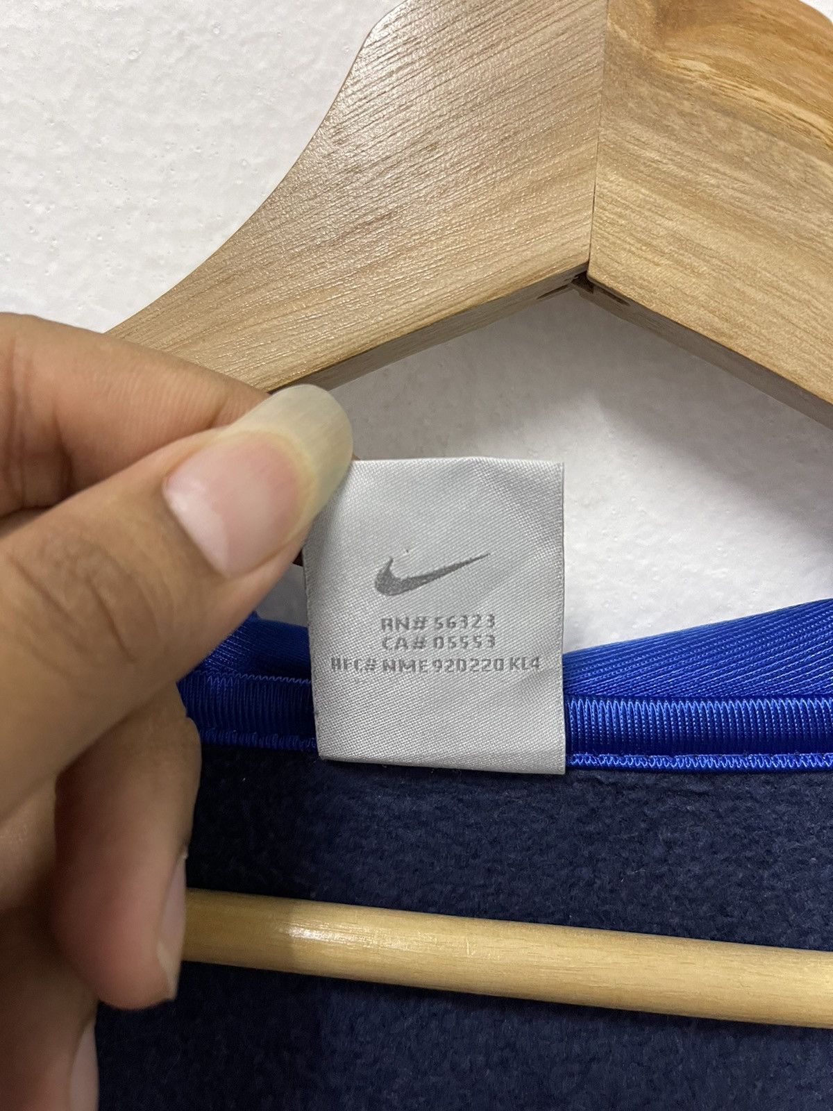 Japanese Brand × Nike × Vintage Vintage Nike Swoosh Mini Logo Zipper Hoodie Size US M / EU 48-50 / 2 - 10 Thumbnail