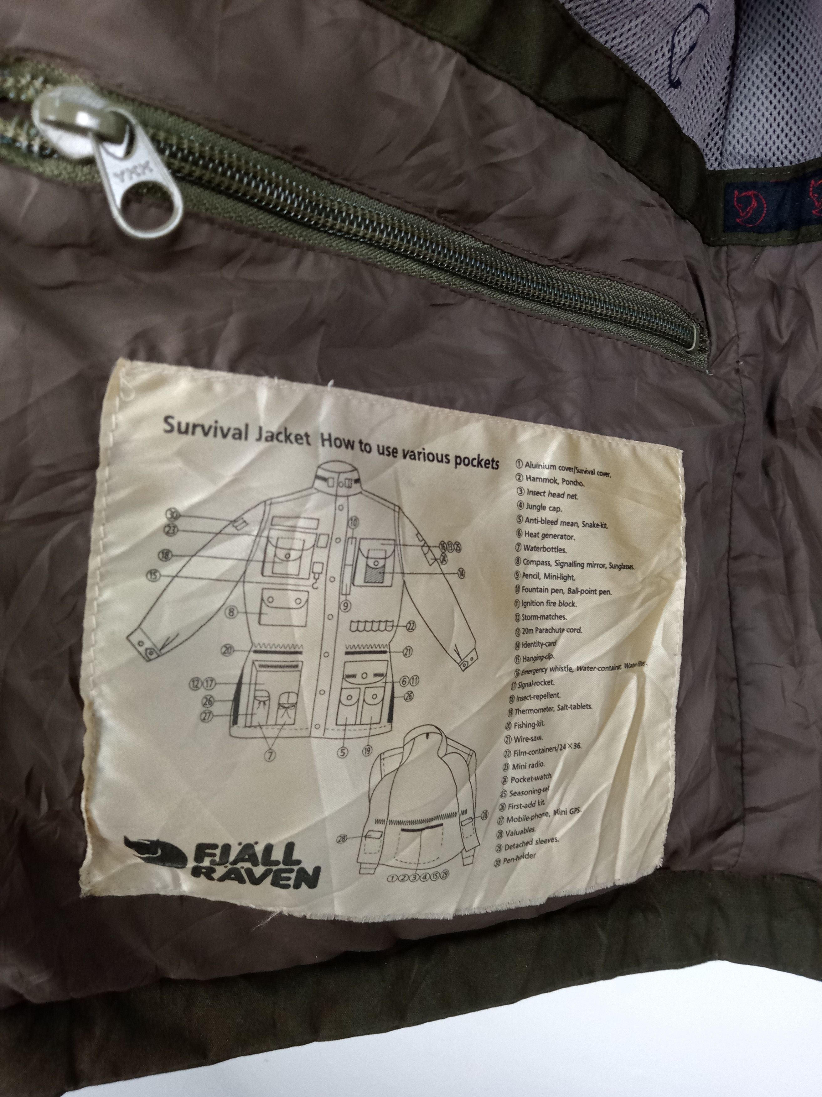 Fjallraven FJALLRAVEN SURVIVAL JACKET OUTDOOR MULTIPOCKET JACKET Size US M / EU 48-50 / 2 - 11 Thumbnail