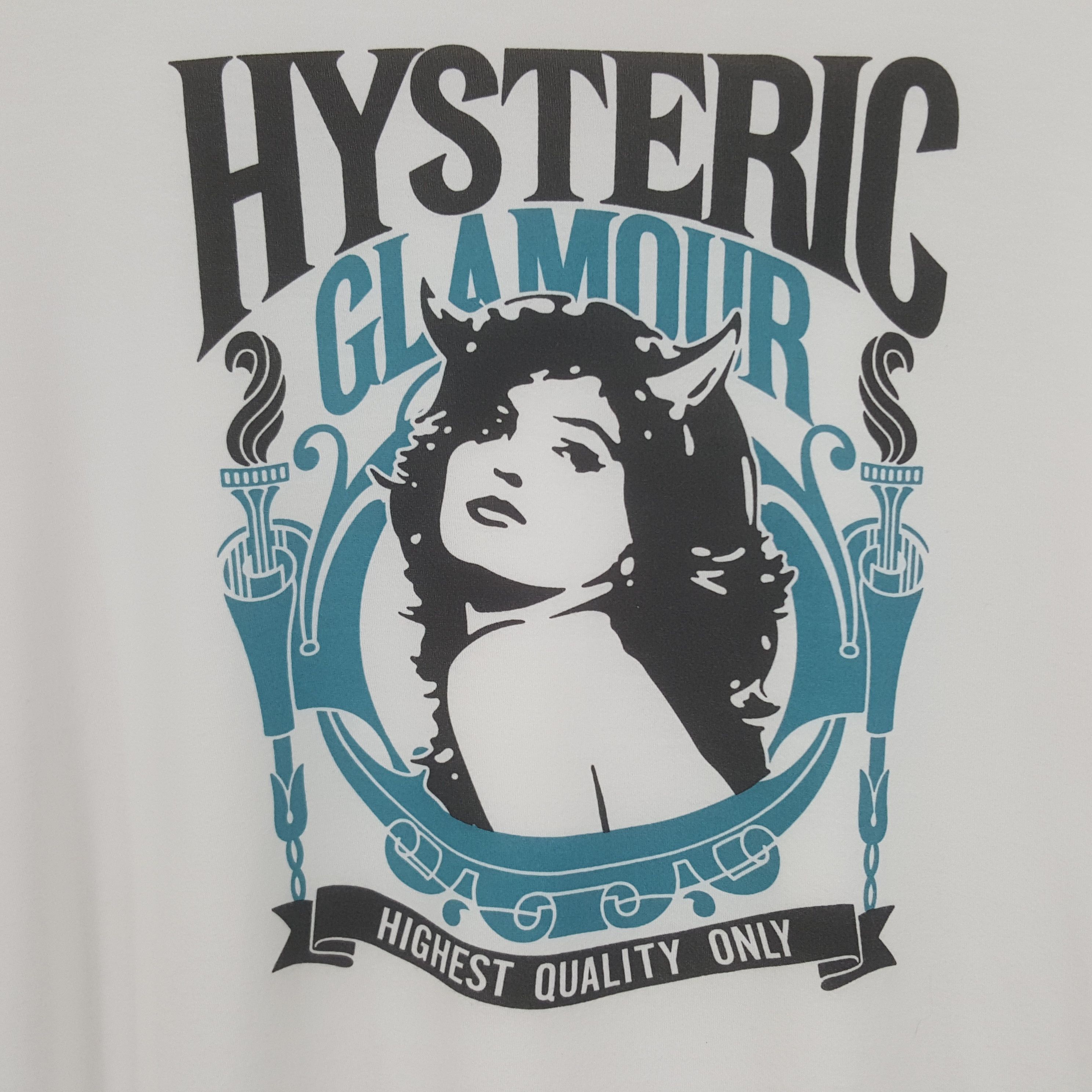 Hysteric Glamour Vintage Hysteric Glamour Japanese Brand Sexy Design Tshirt Size US M / EU 48-50 / 2 - 2 Thumbnail