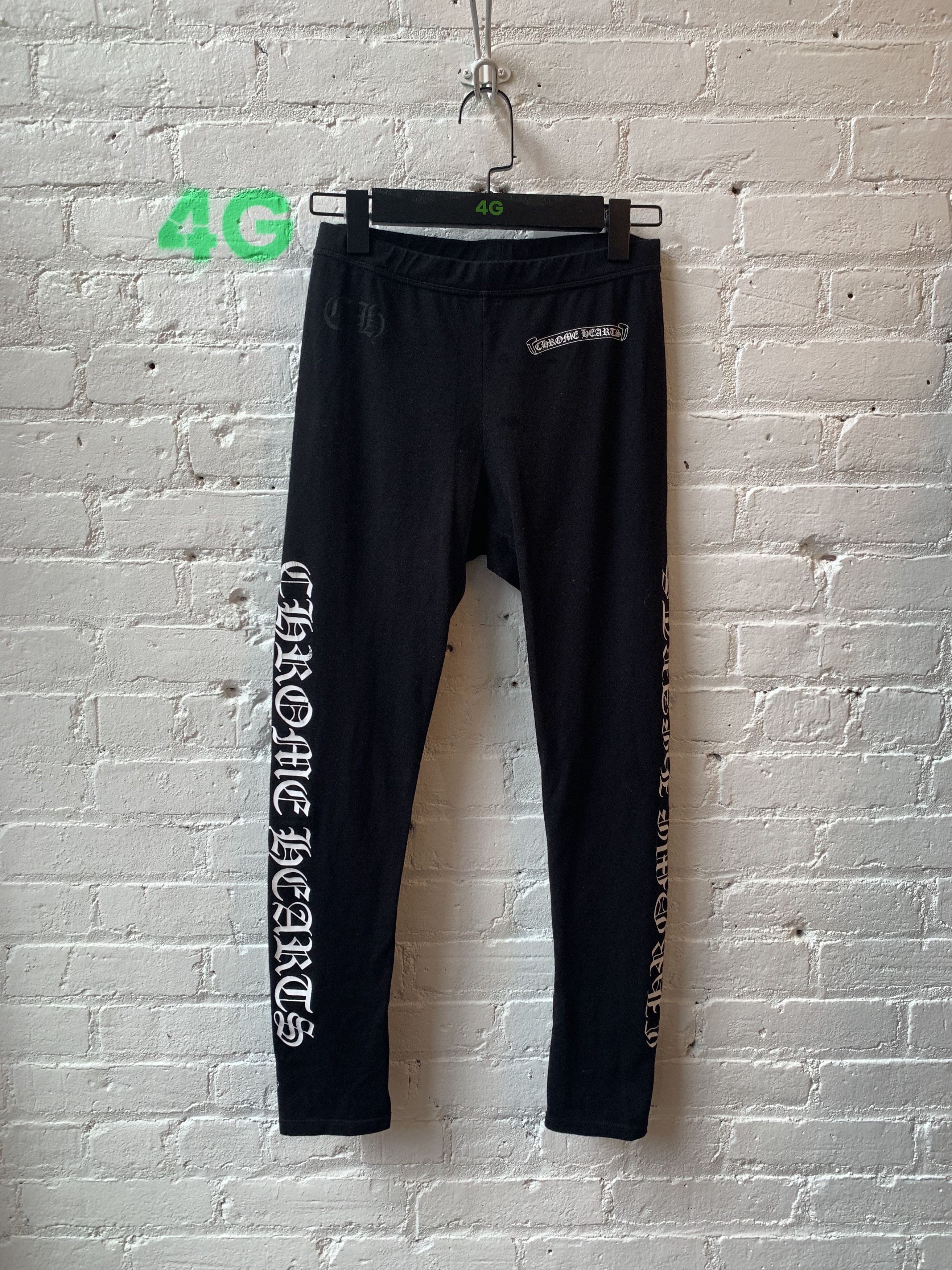 Chrome Hearts spell out leggings