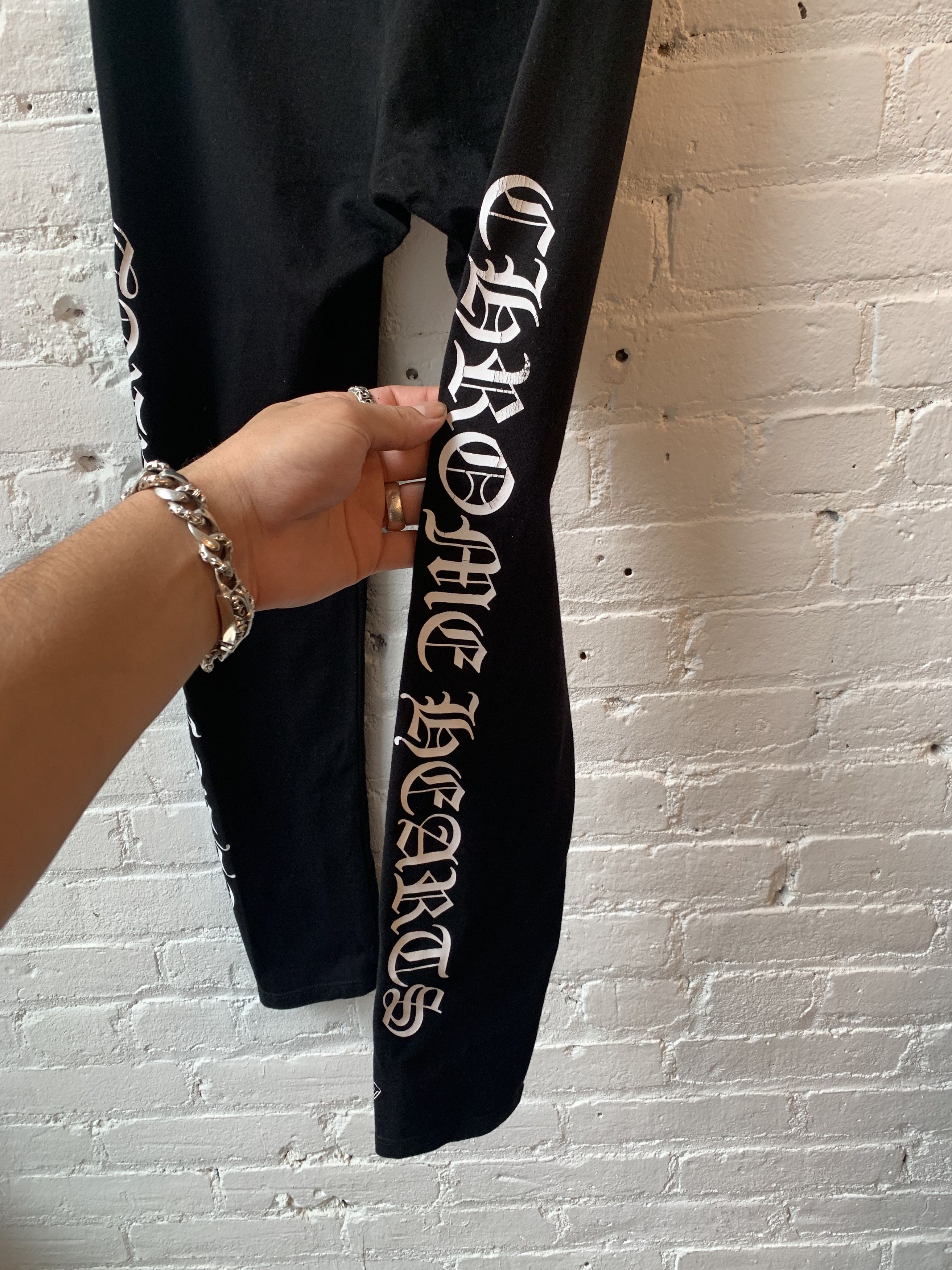 Chrome Hearts Chrome Hearts spell out leggings Size 30" / US 8 / IT 44 - 4 Thumbnail