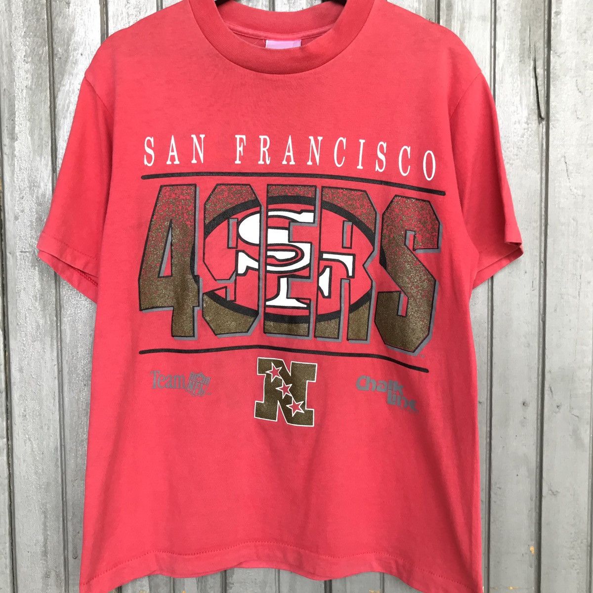 NFL × Vintage Rare vintage SF 49ERS NFL CHALK LINE USA Size US M / EU 48-50 / 2 - 2 Thumbnail