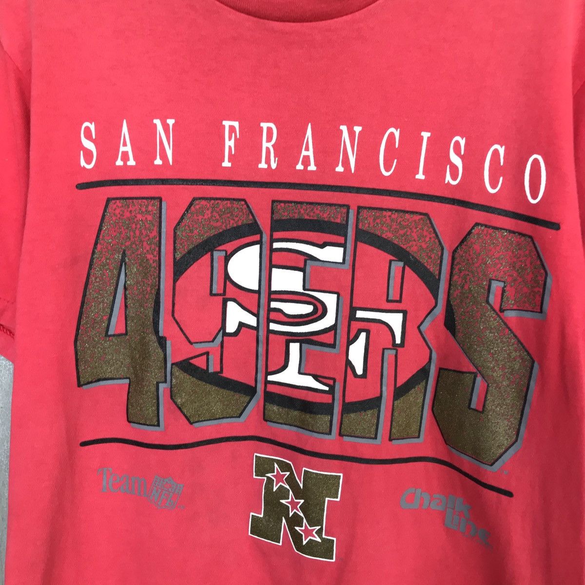 NFL × Vintage Rare vintage SF 49ERS NFL CHALK LINE USA Size US M / EU 48-50 / 2 - 3 Thumbnail