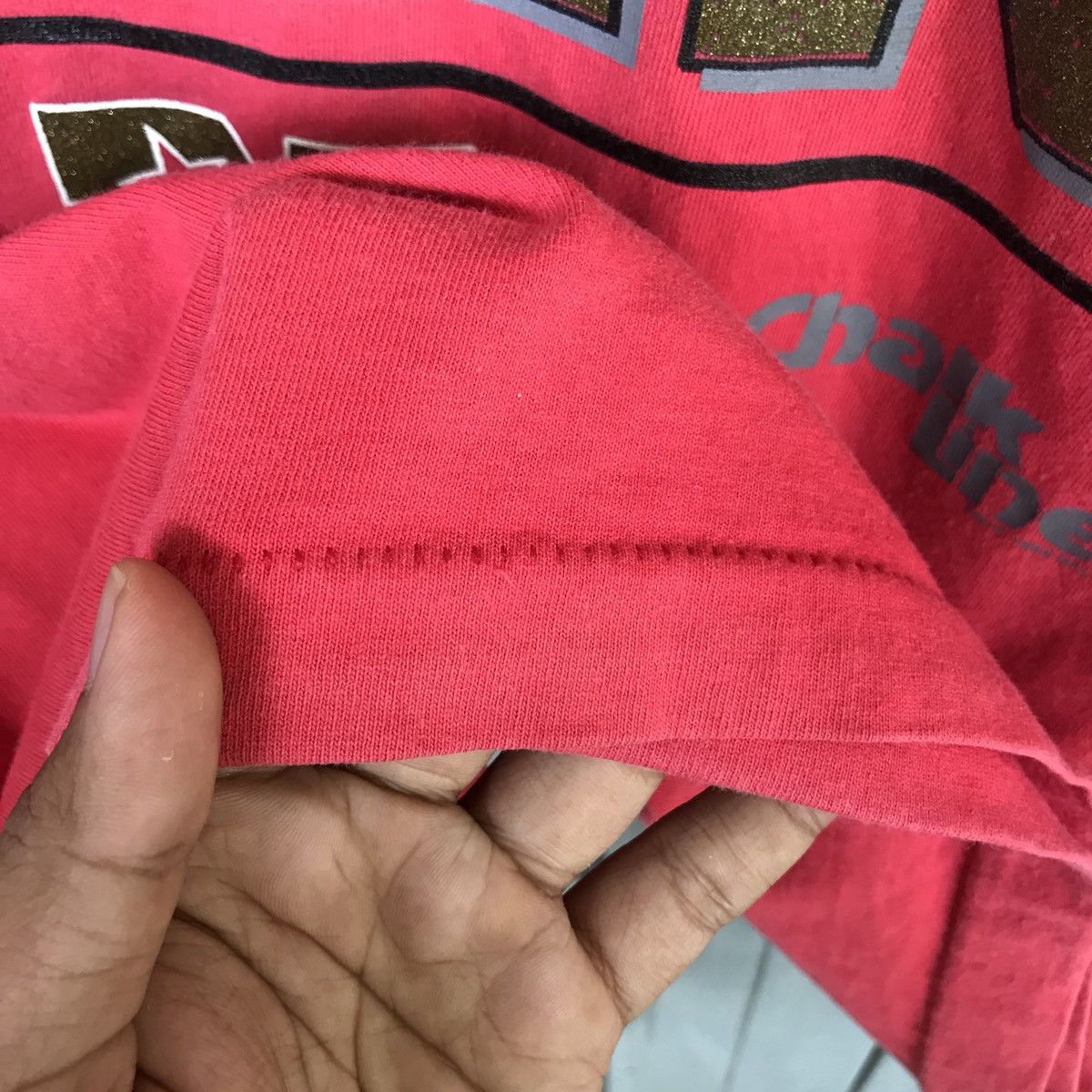 NFL × Vintage Rare vintage SF 49ERS NFL CHALK LINE USA Size US M / EU 48-50 / 2 - 7 Thumbnail
