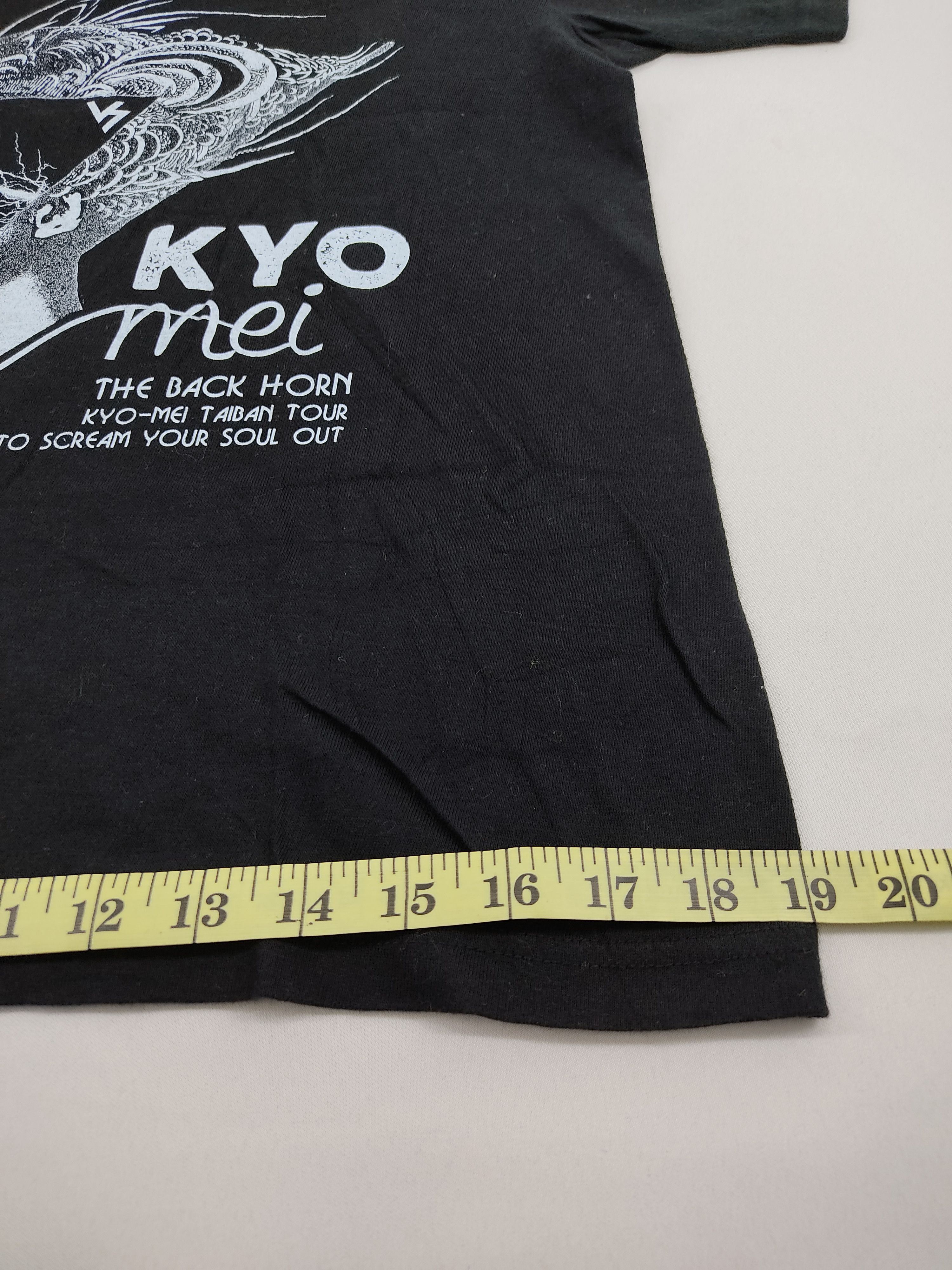 Band Tees The Back Horn Kyo-Mei Taiban Tour Bawdies Acidman Size US S / EU 44-46 / 1 - 6 Thumbnail