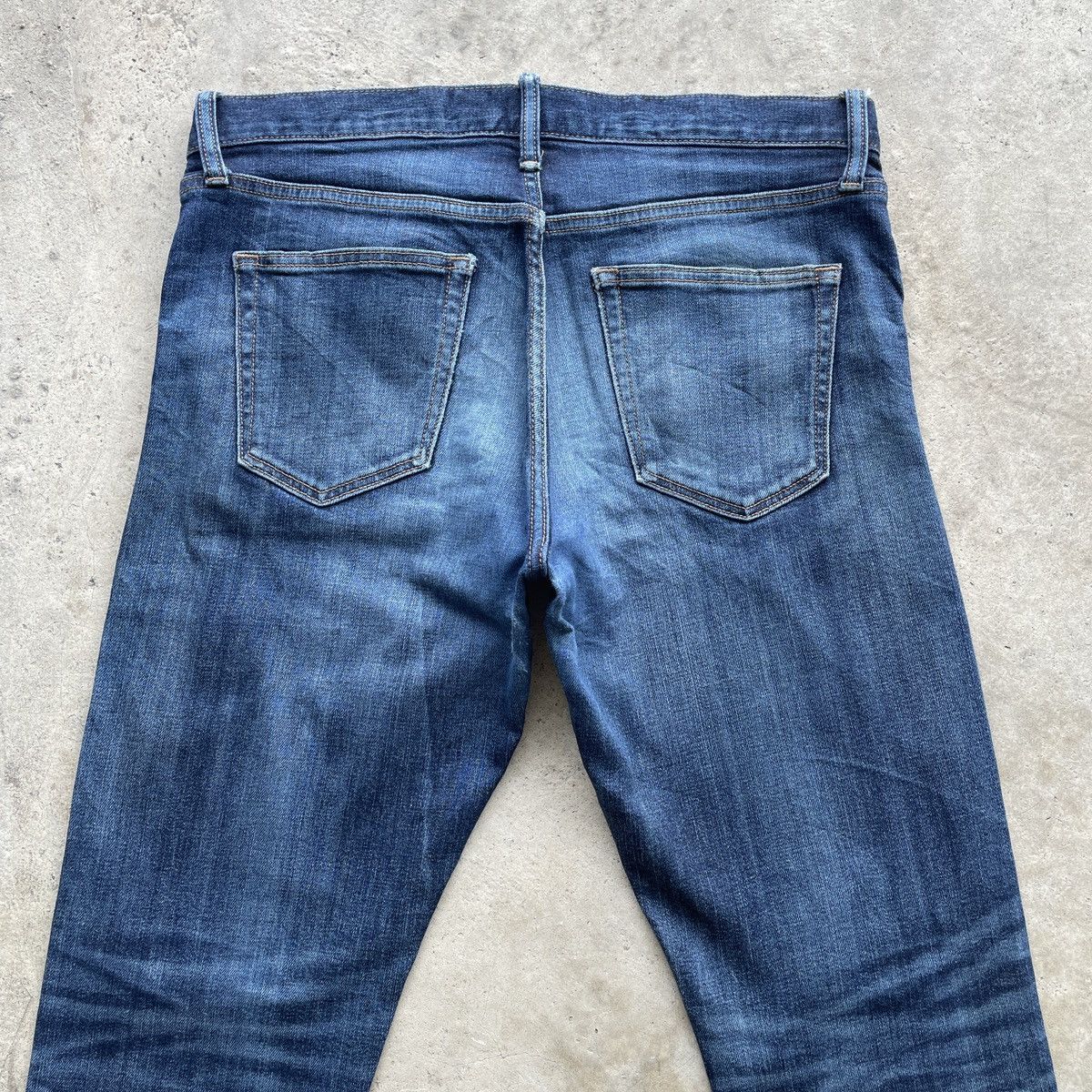 Japanese Brand Selvedge🔥 Japanese Brand Distressed Denim Jeans Pants Faded Size US 33 - 9 Thumbnail