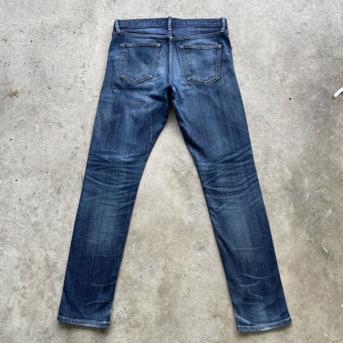 Japanese Brand Selvedge🔥 Japanese Brand Distressed Denim Jeans Pants Faded Size US 33 - 11 Thumbnail