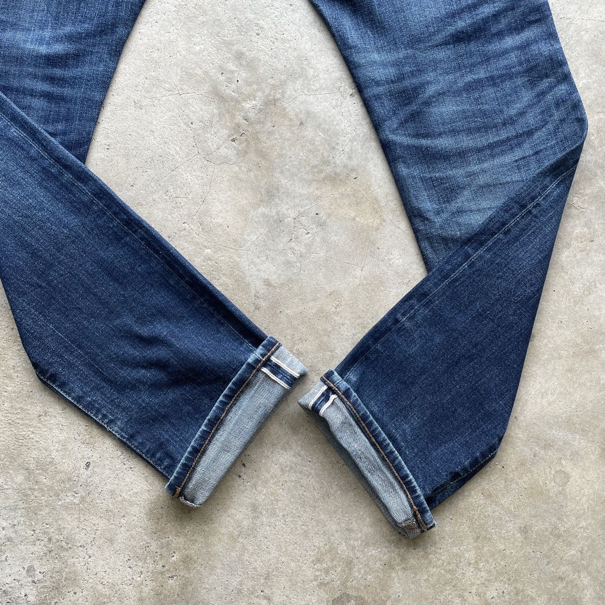 Japanese Brand Selvedge🔥 Japanese Brand Distressed Denim Jeans Pants Faded Size US 33 - 8 Thumbnail