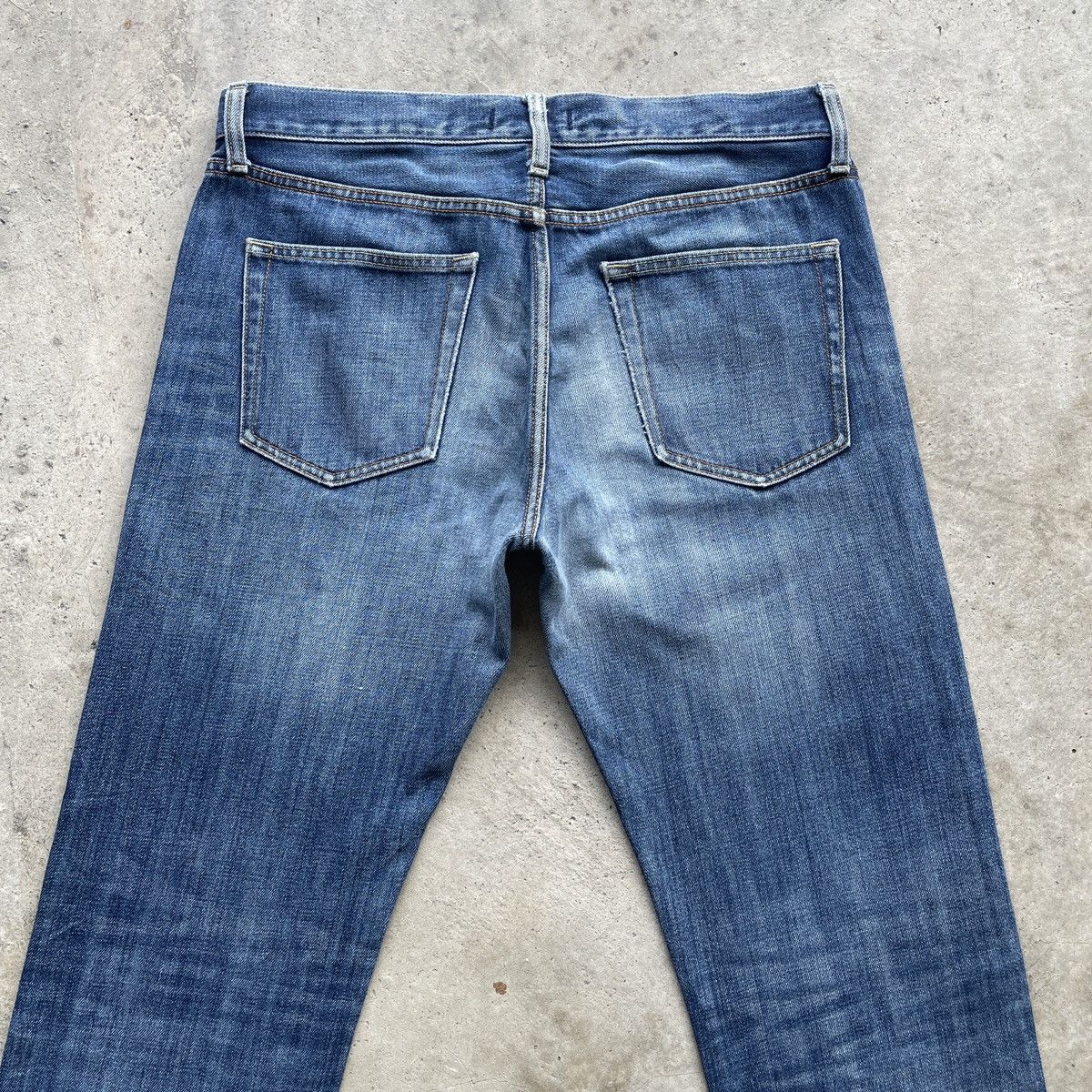 Japanese Brand × Jean × Vintage Vintage Japanese Brand Faded Denim Jeans Pants W33x31 Size US 33 - 8 Thumbnail