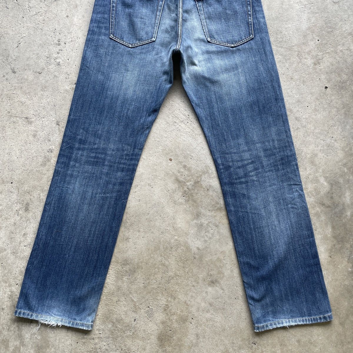 Japanese Brand × Jean × Vintage Vintage Japanese Brand Faded Denim Jeans Pants W33x31 Size US 33 - 9 Thumbnail