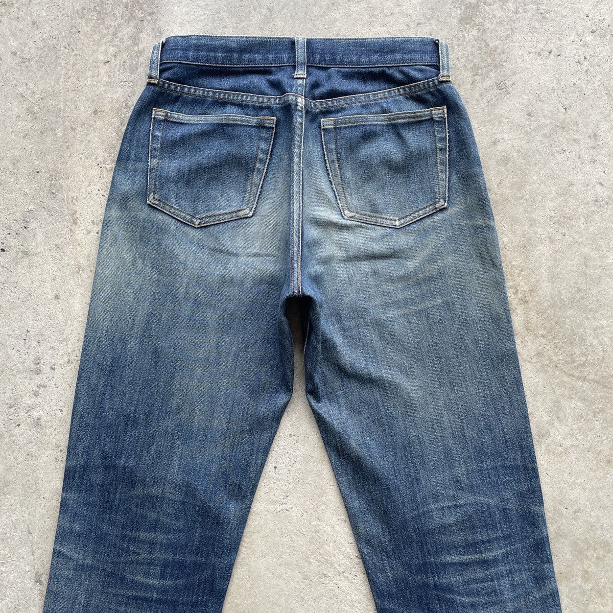 Japanese Brand W26x33🔥 Japanese Brand Distressed Women Jeans Pants Faded Size US 26 / EU 42 - 10 Thumbnail