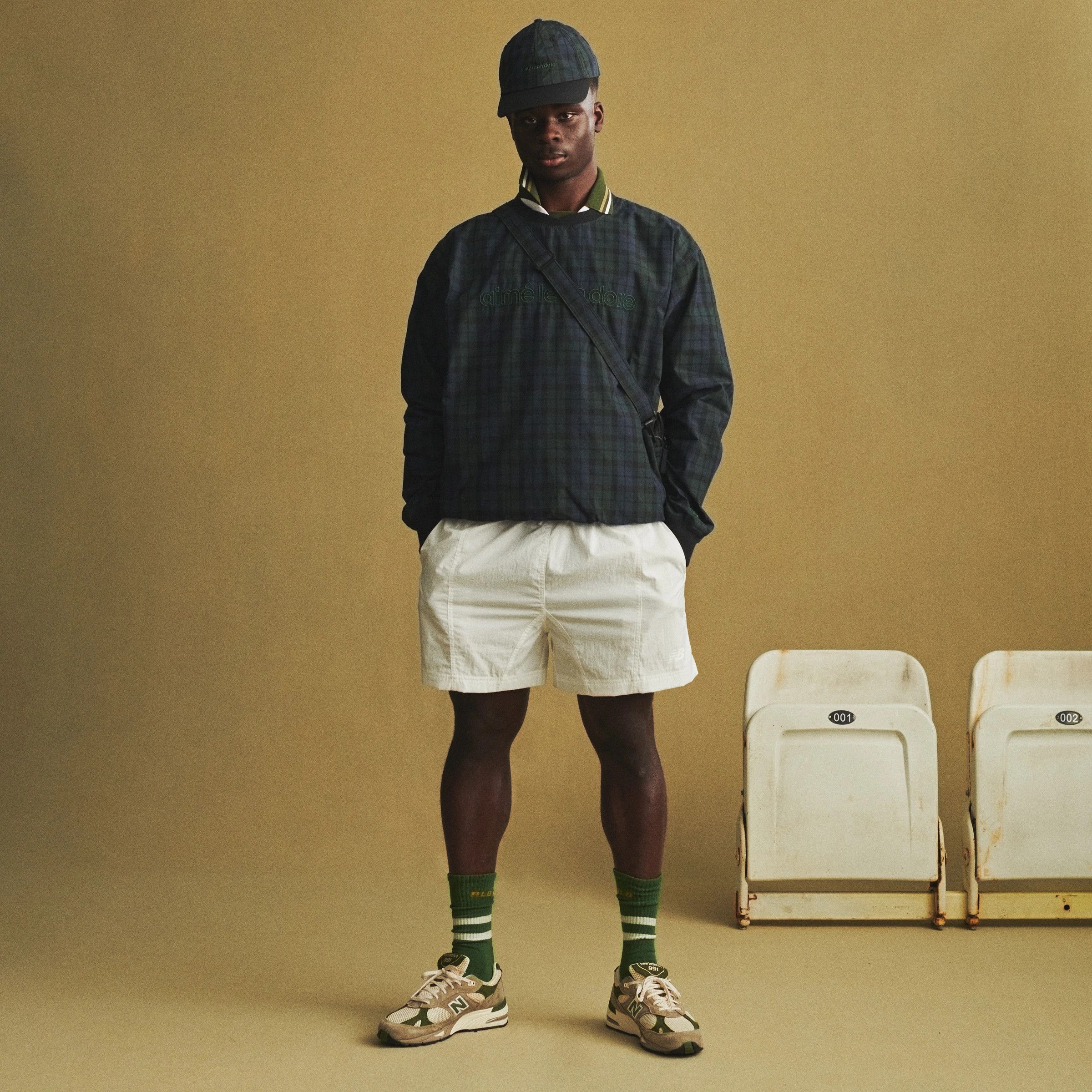 Aime Leon Dore × New Balance ALD / New Balance 991 Nylon Pullover Size M Size US M / EU 48-50 / 2 - 2 Thumbnail