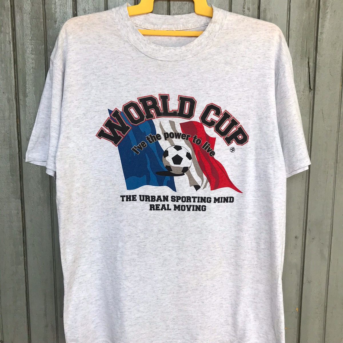 Vintage Vintage WORLD CUP FRANCE 1998 Size US XL / EU 56 / 4 - 2 Thumbnail