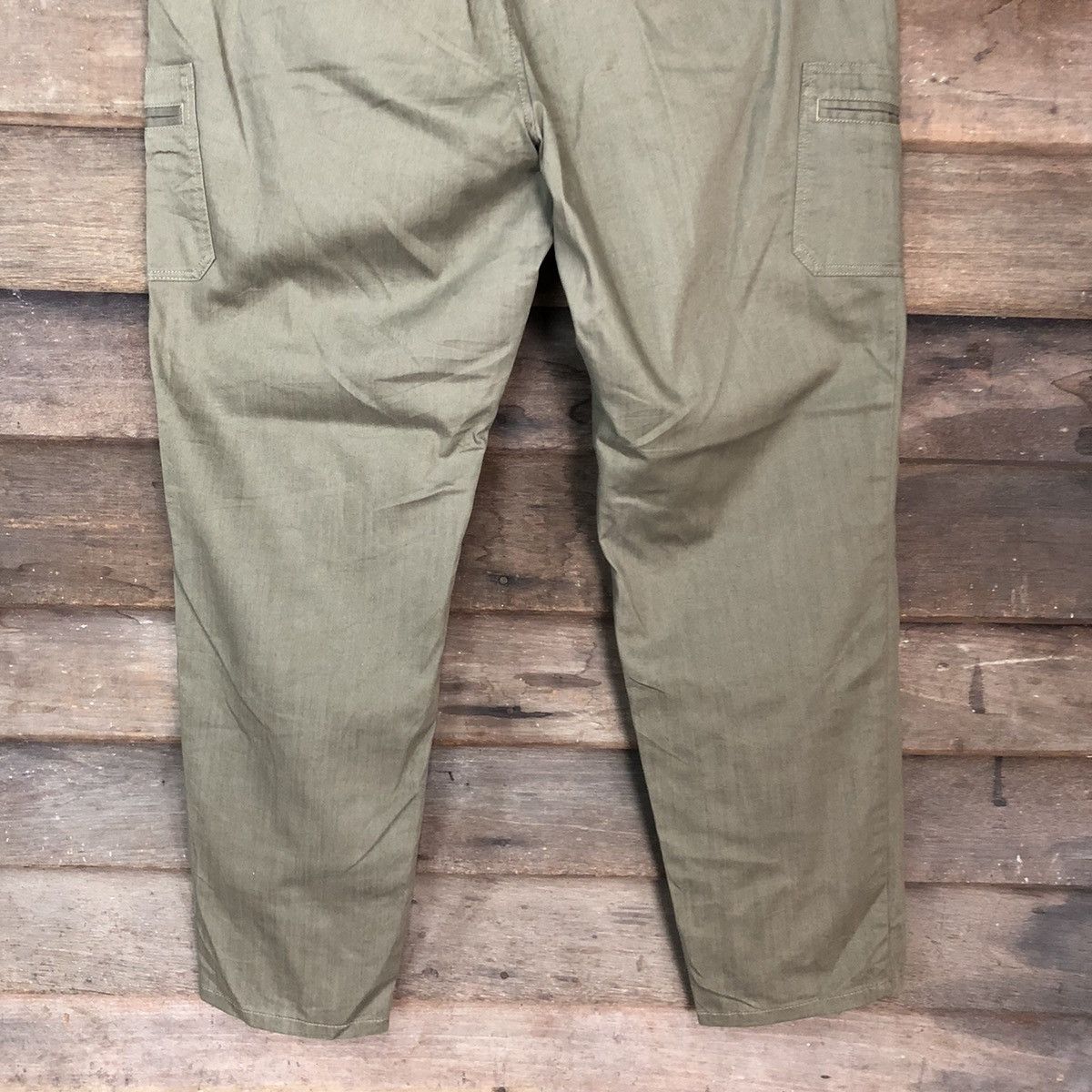 Japanese Brand Green Mount Multipocket Tactical cropped Cargo Pants #4389 Size US 31 - 11 Thumbnail