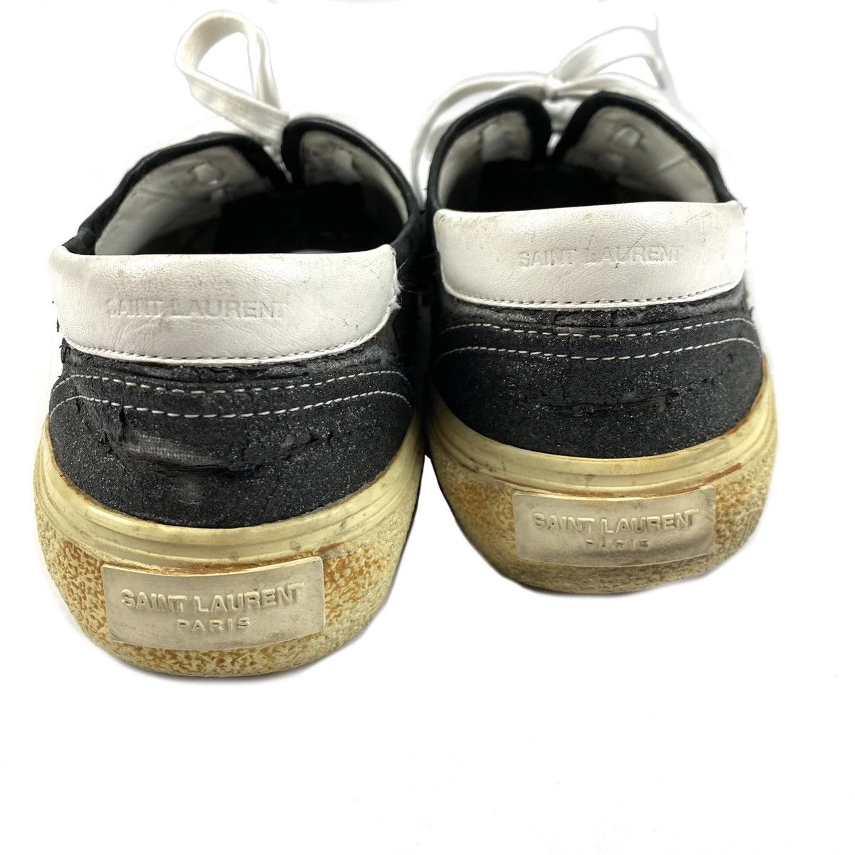 Saint Laurent Paris SAINT LAURENT PARIS SS14 GLITTER SKATE SNEAKERS Size US 8 / EU 41 - 6 Thumbnail