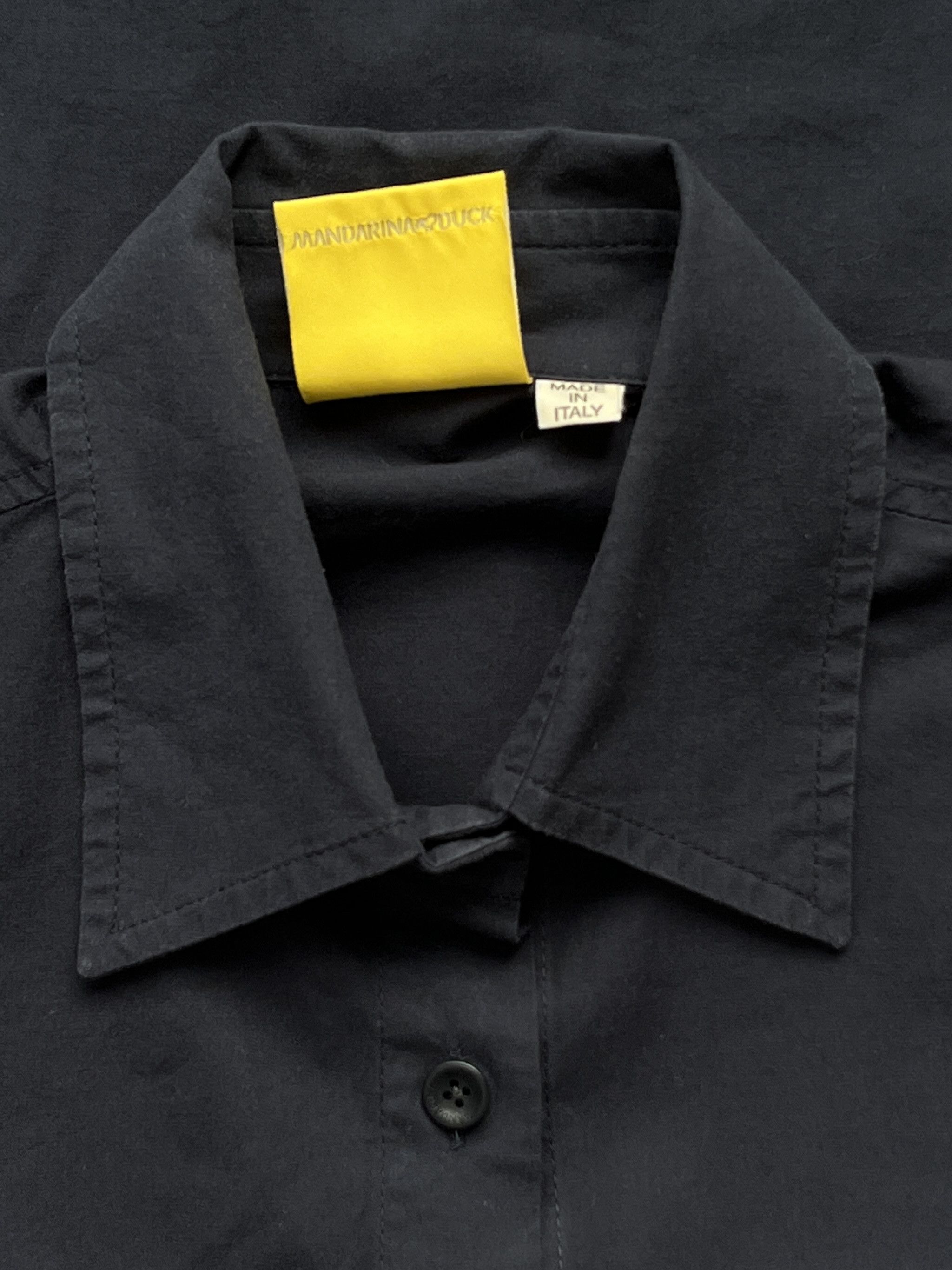 Mandarina Duck ⚡️QUICK SALE⚡️2000's Mandarina Duck Exowear Dark Blue Shirt Size M / US 6-8 / IT 42-44 - 3 Thumbnail