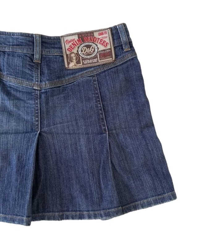 Dolce & Gabbana × Japanese Brand Vintage D&G Denim Skirt Size 30" / US 8 / IT 44 - 8 Thumbnail