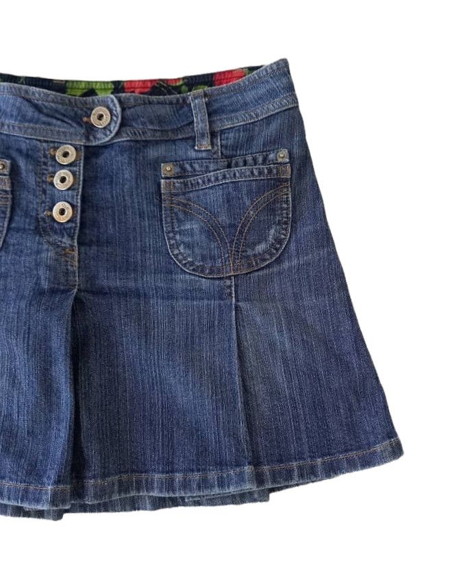 Dolce & Gabbana × Japanese Brand Vintage D&G Denim Skirt Size 30" / US 8 / IT 44 - 6 Thumbnail