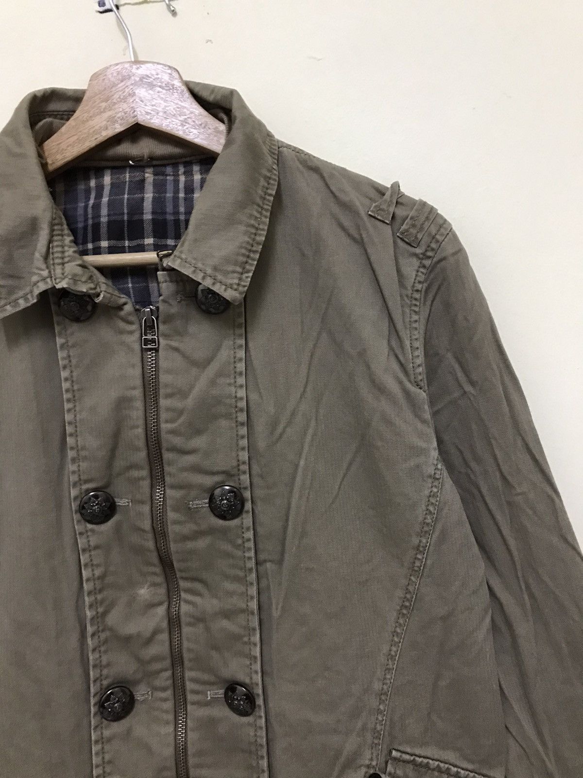 Japanese Brand × PPFM × Vintage Vintage Japanese PPFM Button Zipper Jacket Size US S / EU 44-46 / 1 - 6 Thumbnail