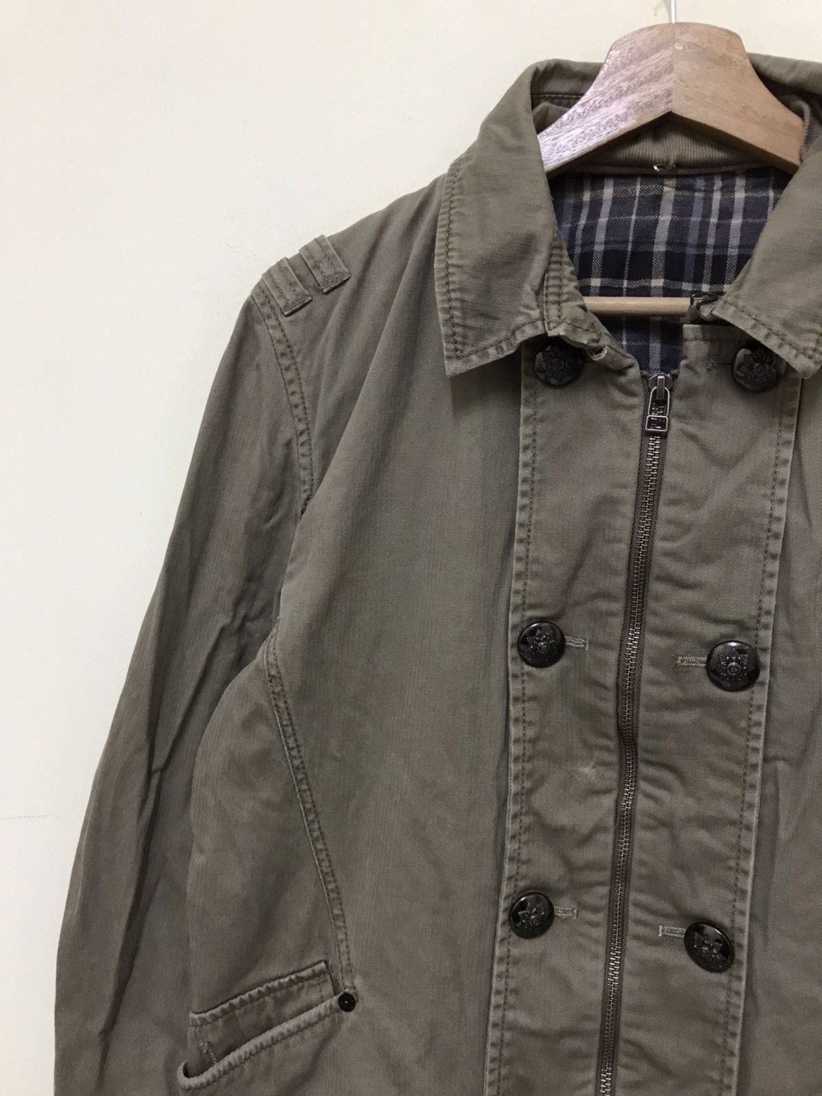 Japanese Brand × PPFM × Vintage Vintage Japanese PPFM Button Zipper Jacket Size US S / EU 44-46 / 1 - 7 Thumbnail