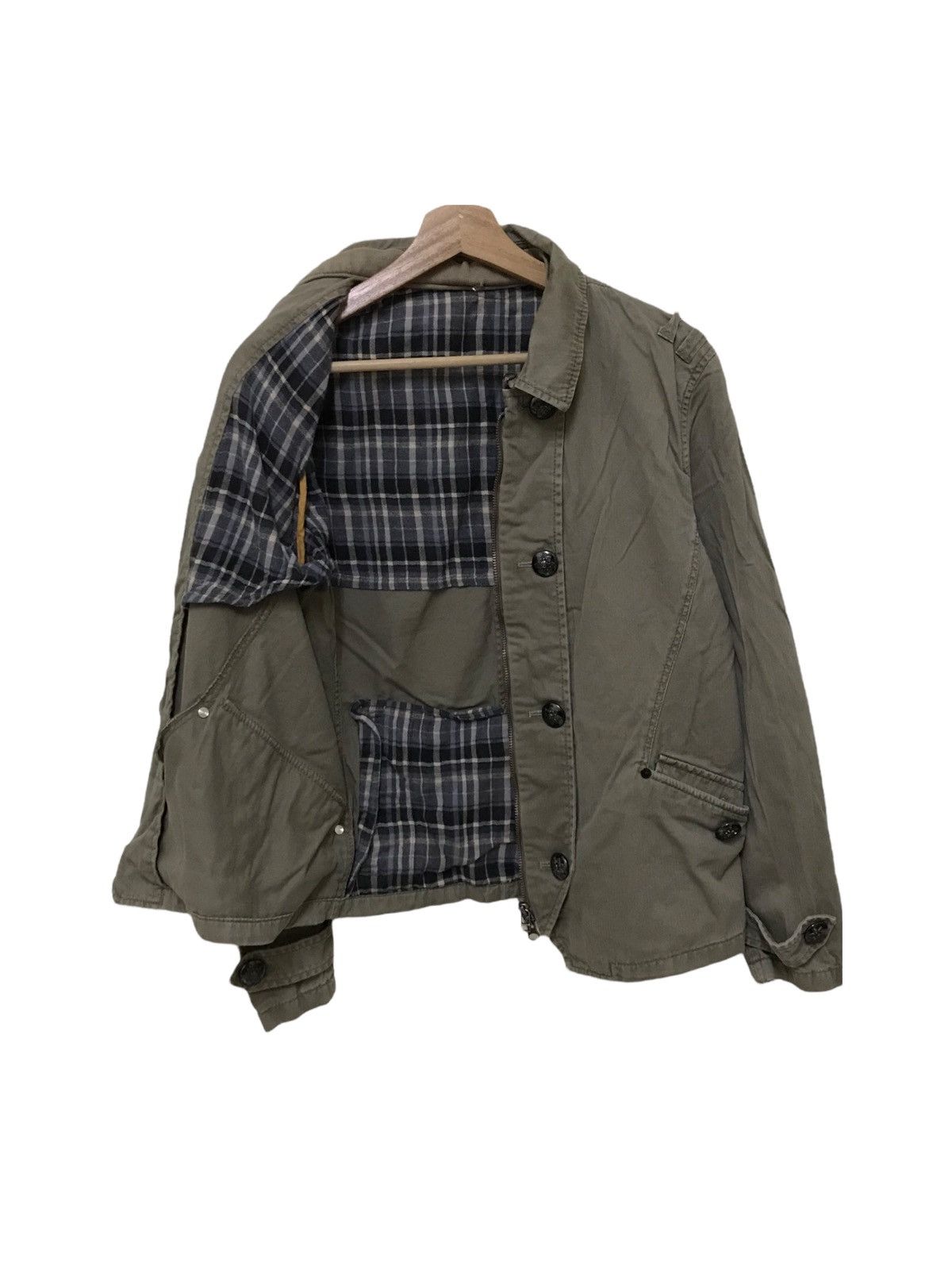 Japanese Brand × PPFM × Vintage Vintage Japanese PPFM Button Zipper Jacket Size US S / EU 44-46 / 1 - 1 Thumbnail