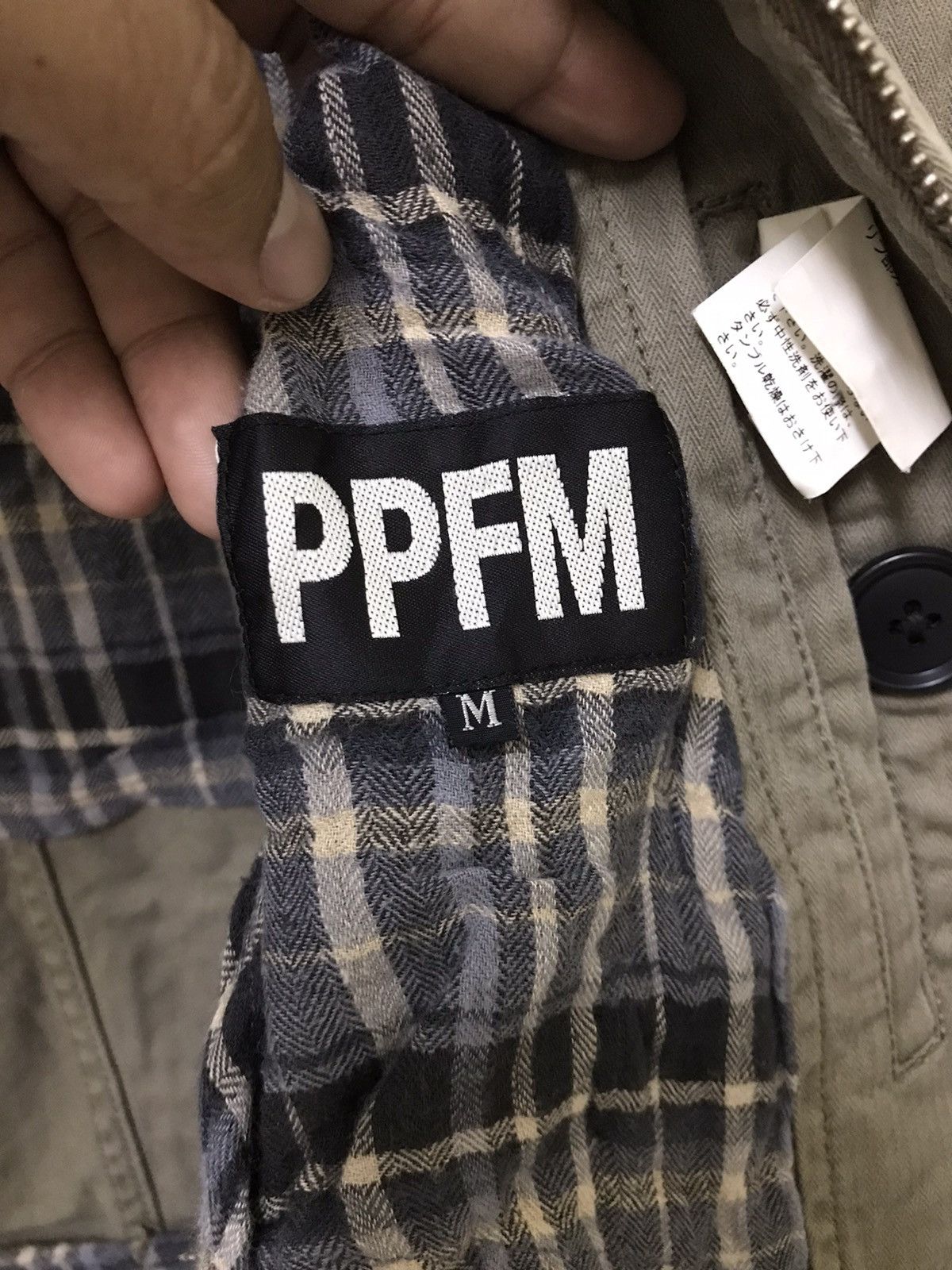 Japanese Brand × PPFM × Vintage Vintage Japanese PPFM Button Zipper Jacket Size US S / EU 44-46 / 1 - 8 Thumbnail
