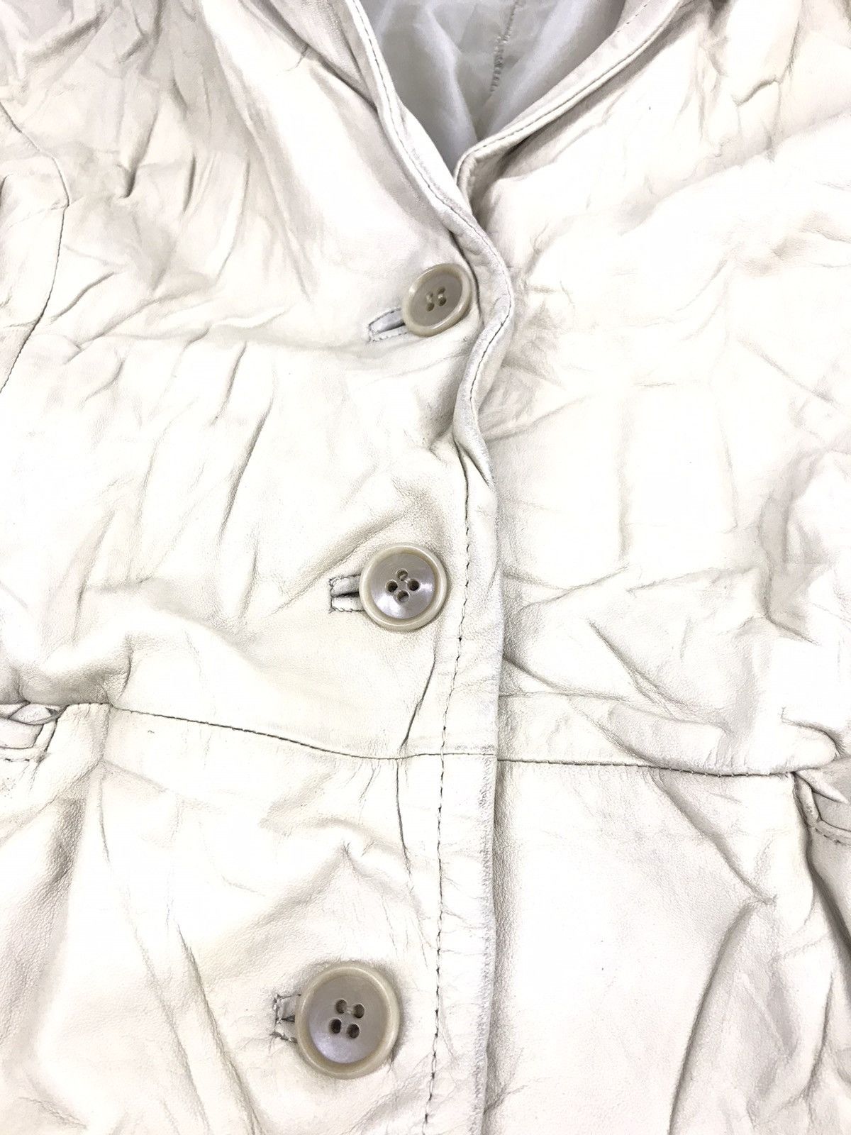 Japanese Brand Rare Lumine Collection Parka Leather Jacket Luxury Fashion Size XS / US 0-2 / IT 36-38 - 4 Thumbnail
