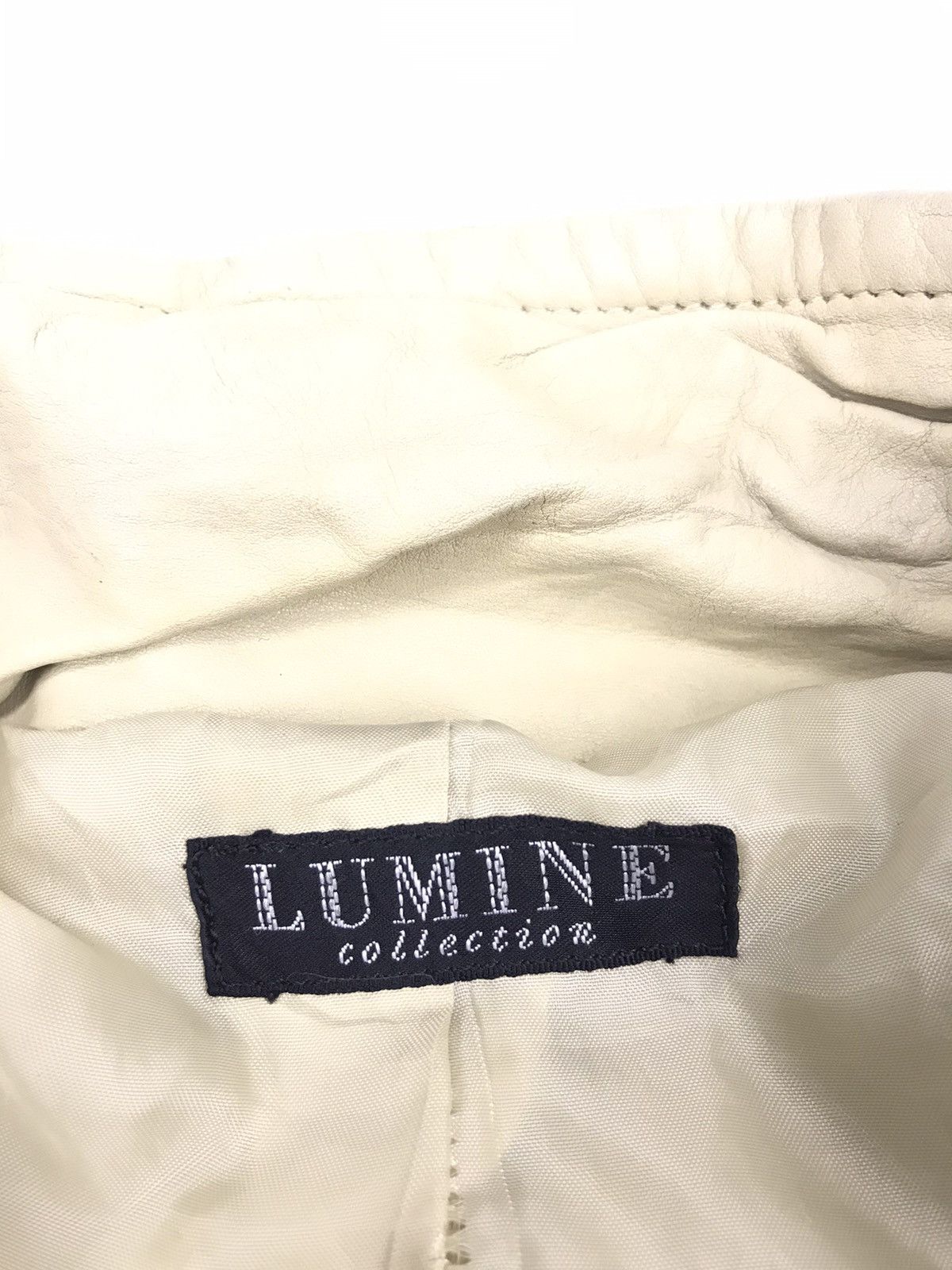 Japanese Brand Rare Lumine Collection Parka Leather Jacket Luxury Fashion Size XS / US 0-2 / IT 36-38 - 5 Thumbnail