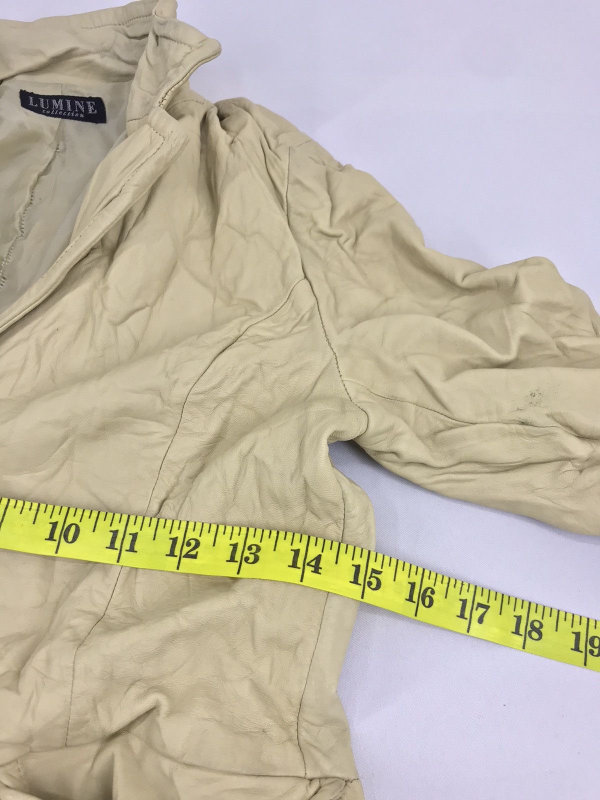 Japanese Brand Rare Lumine Collection Parka Leather Jacket Luxury Fashion Size XS / US 0-2 / IT 36-38 - 6 Thumbnail