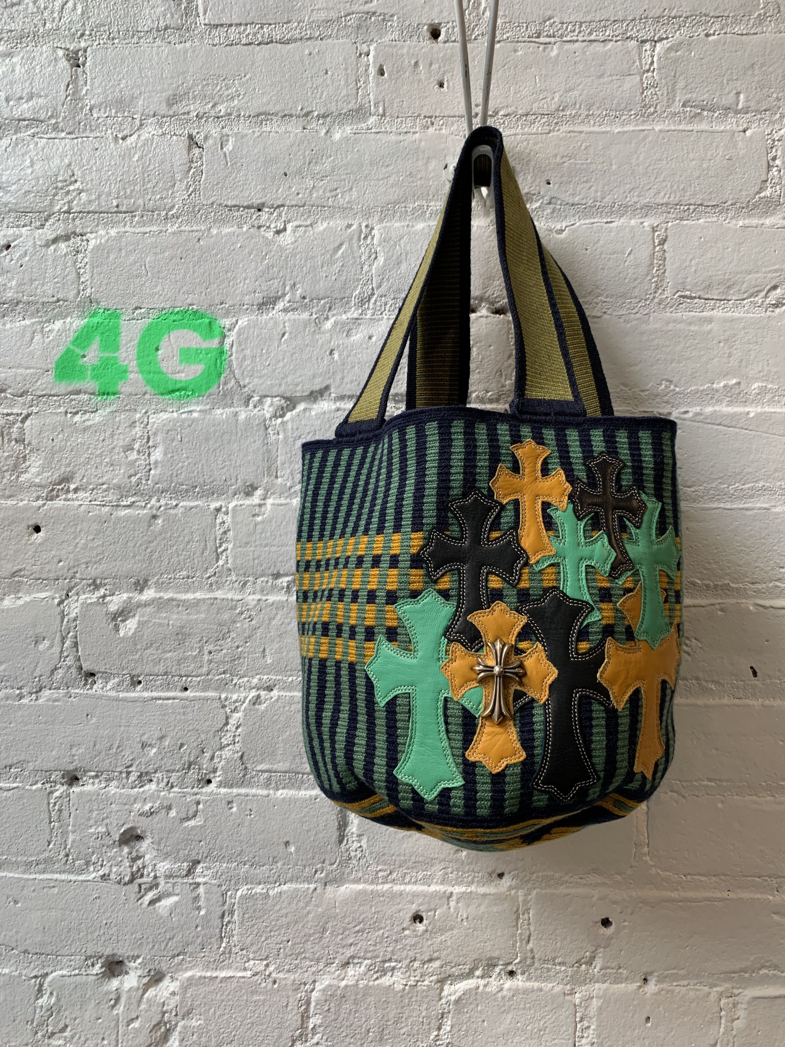 Pre-owned Chrome Hearts Guanabana Hm Patch Cross Body Bag - Aspen