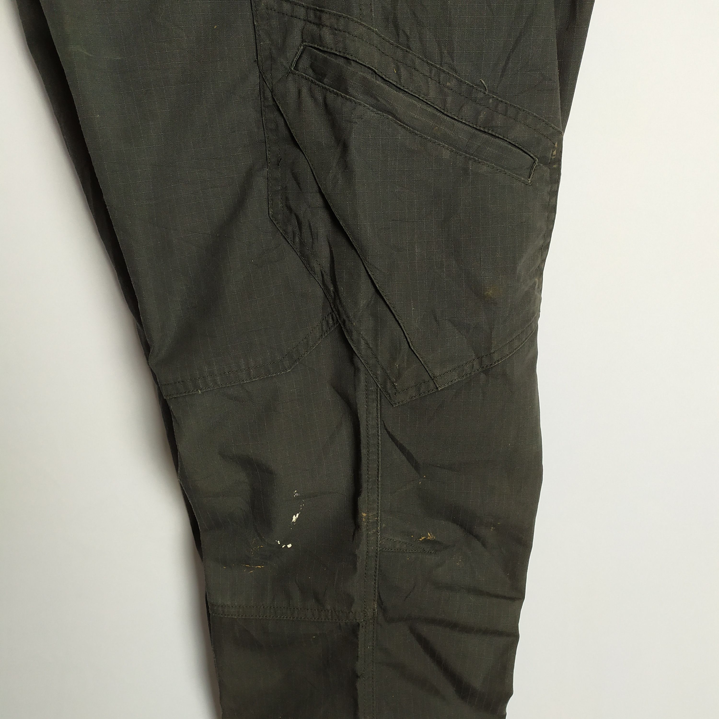 Japanese Brand TS Design Black Cargo Pants Size US 34 / EU 50 - 15 Thumbnail